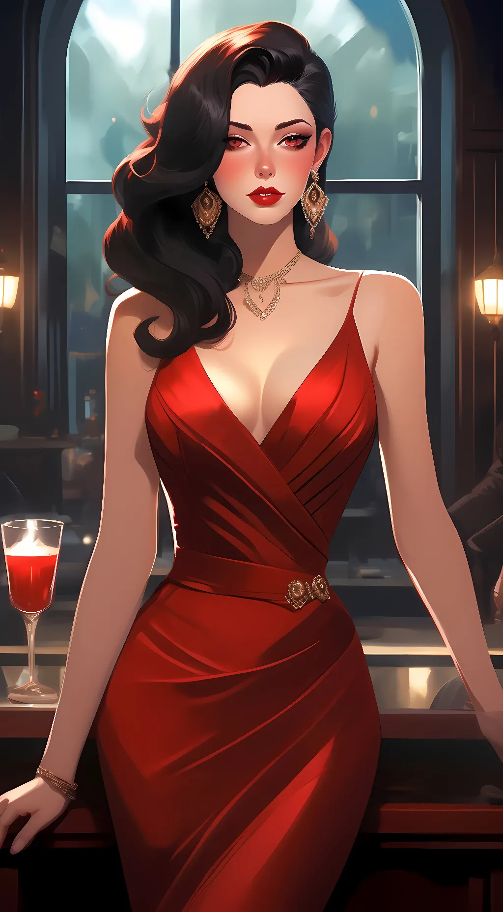 ai character: Ava Henderson background