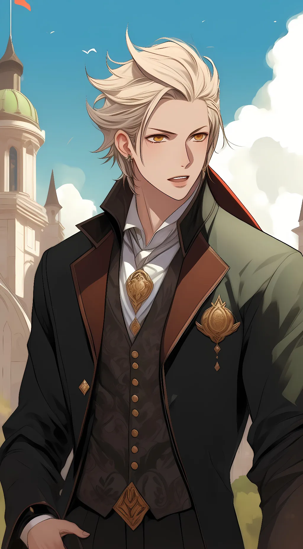 ai character: evil king  jack background