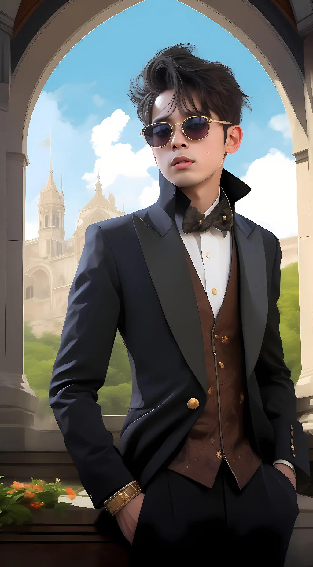 ai character: Alex background