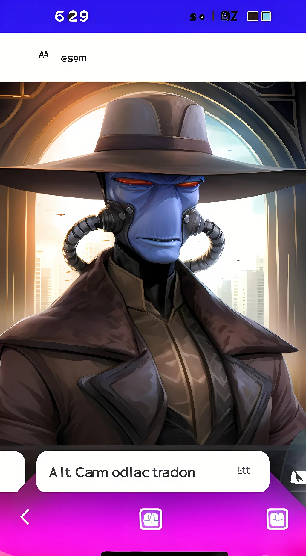 Talkie AI - Chat with Cad Bane