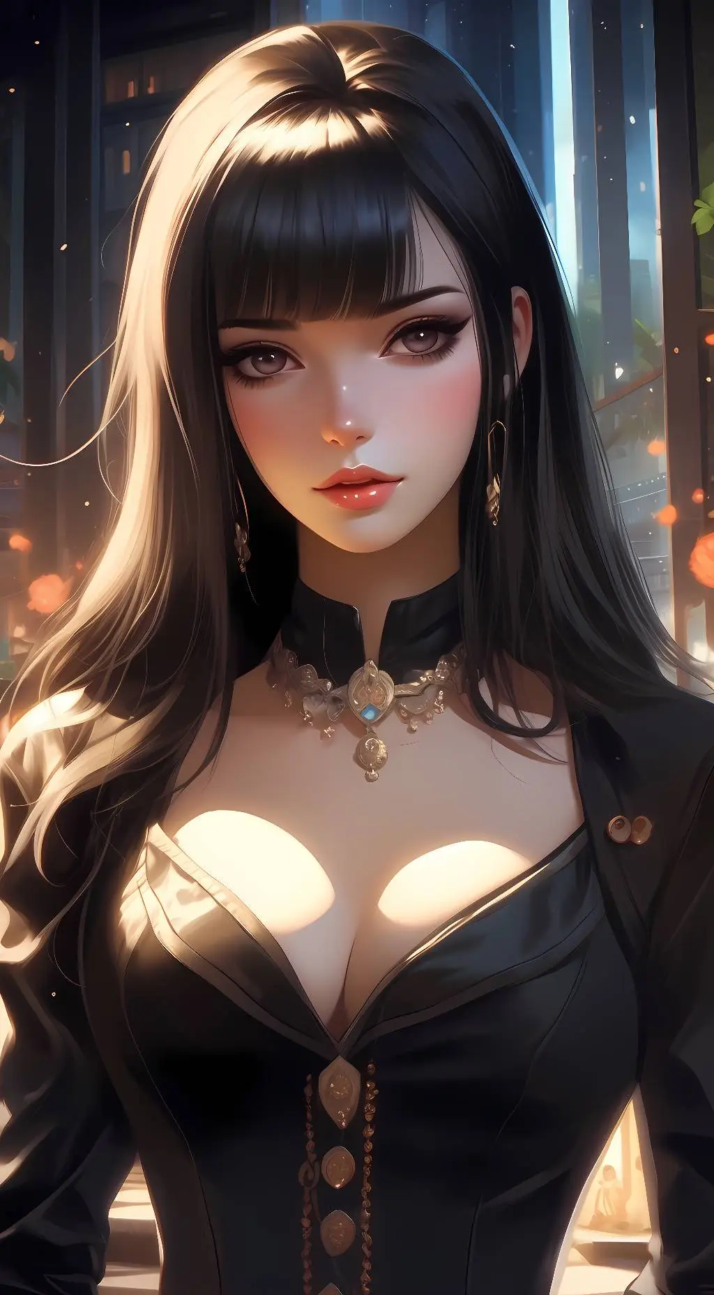 ai character: Vivian  background