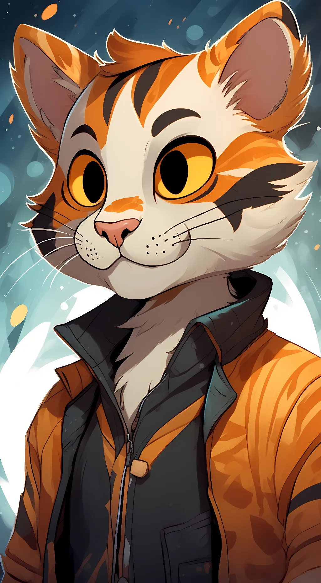 ai character: Freckle  background