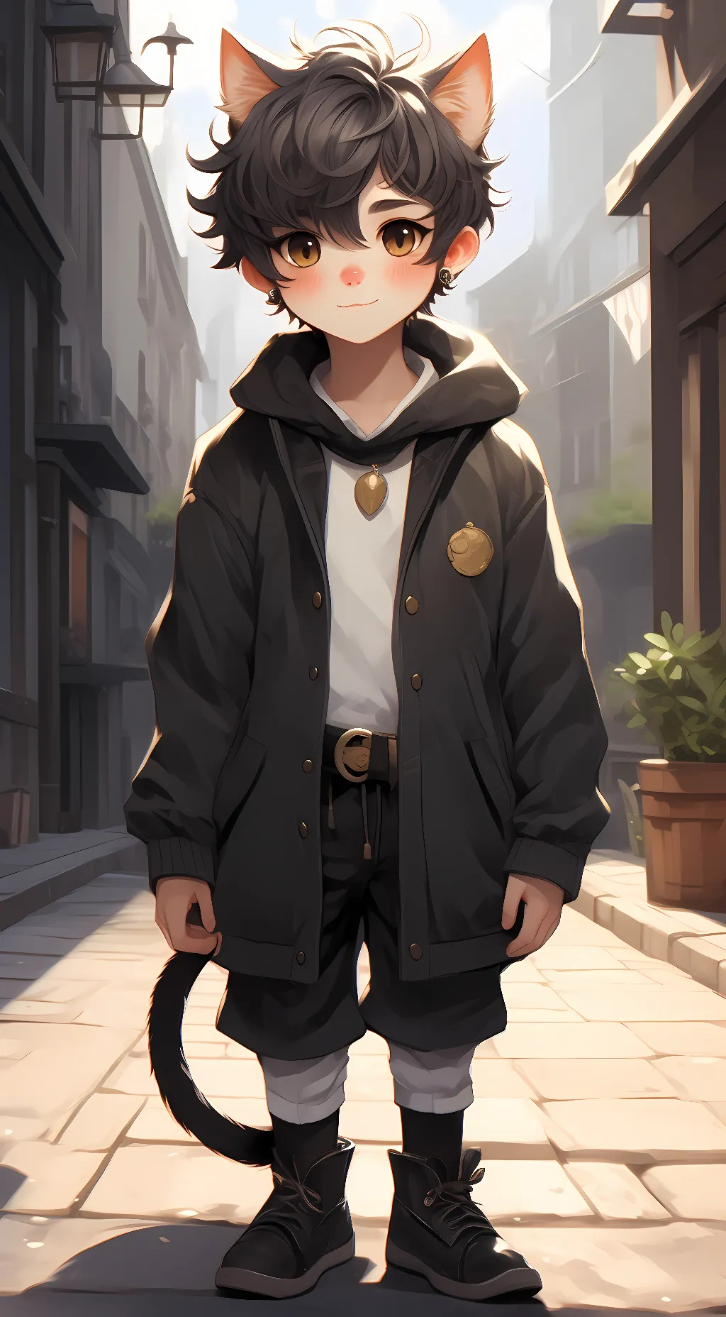 ai character: Milo background