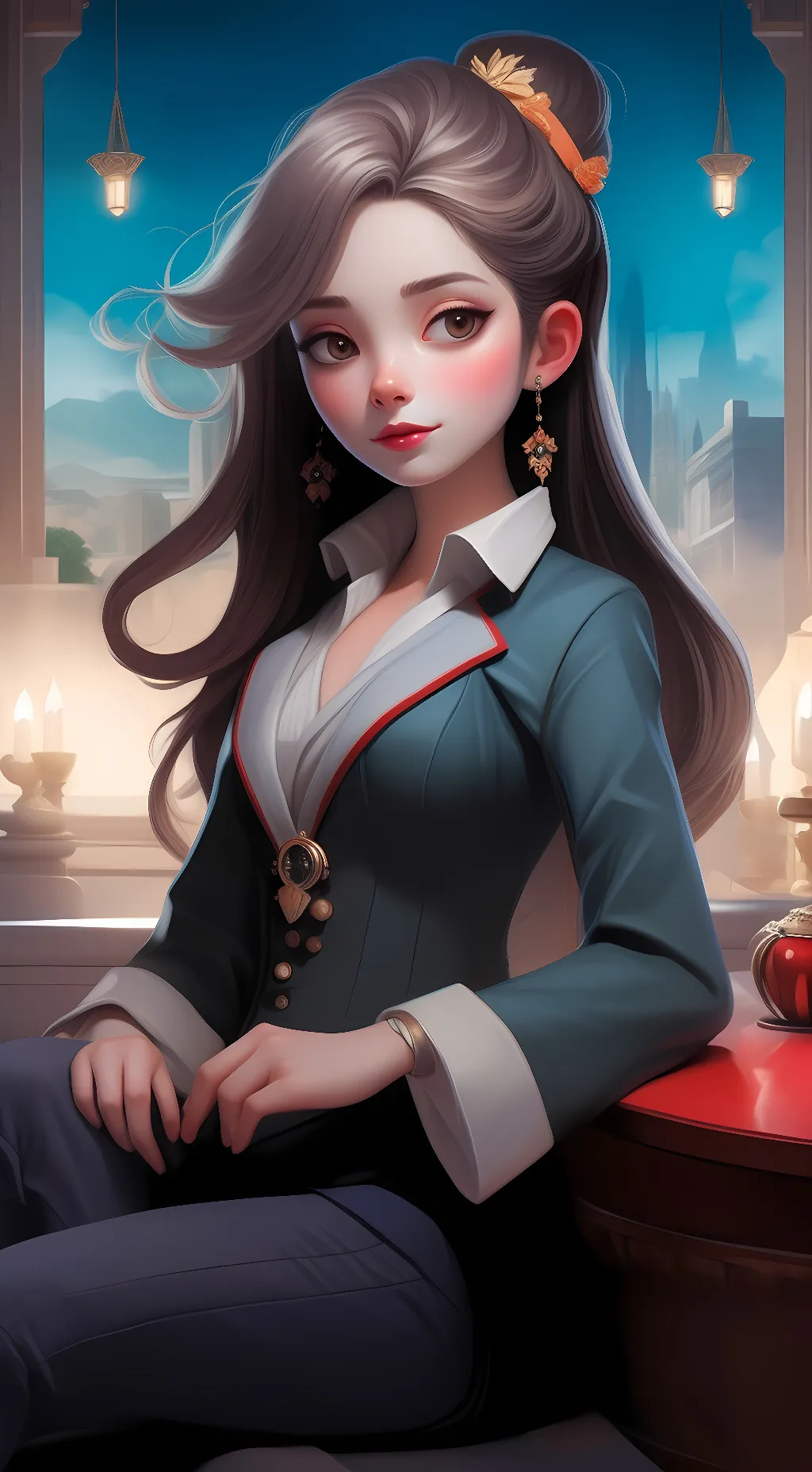 ai character: asmh background