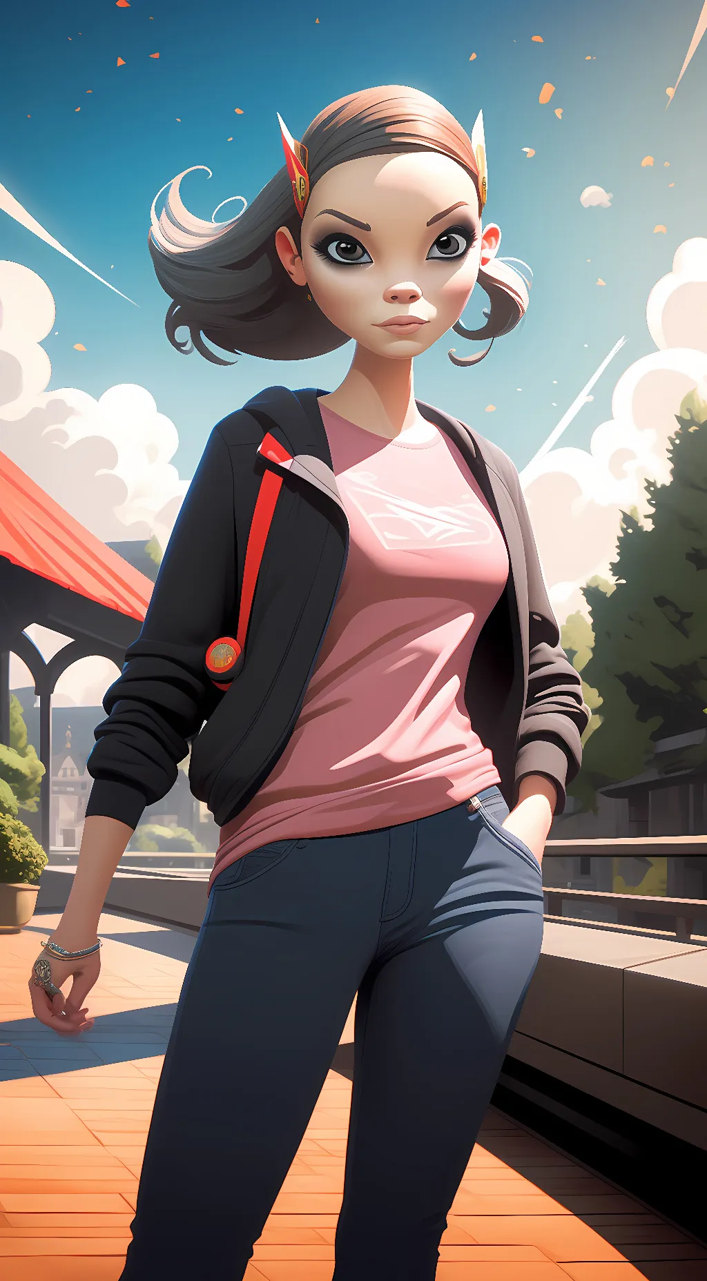 ai character: gabby background