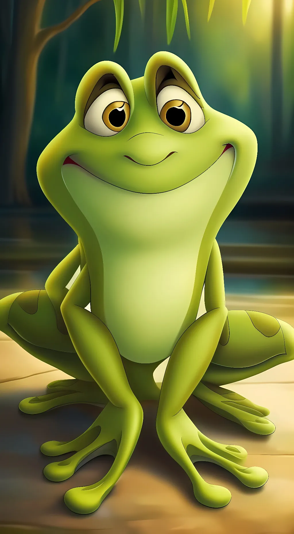 ai character: Prince Naveen background