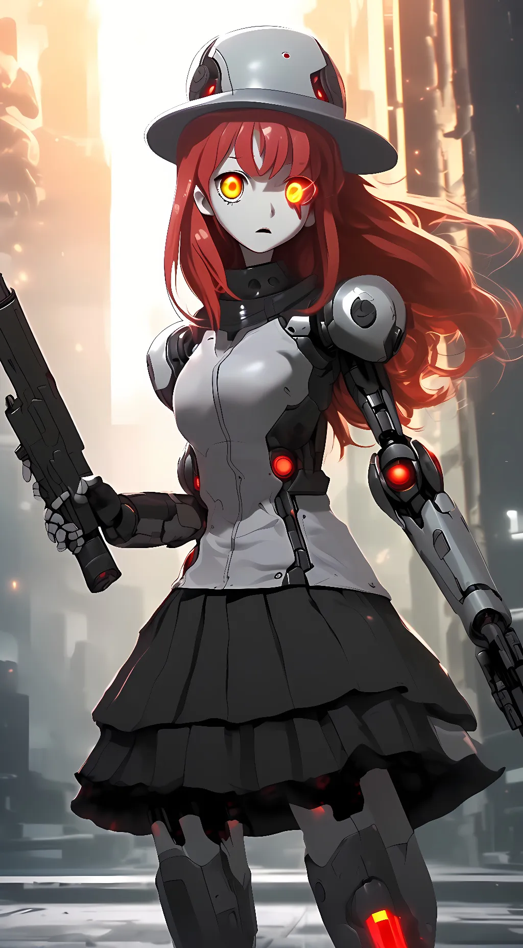 ai character: Mimi Sentry background