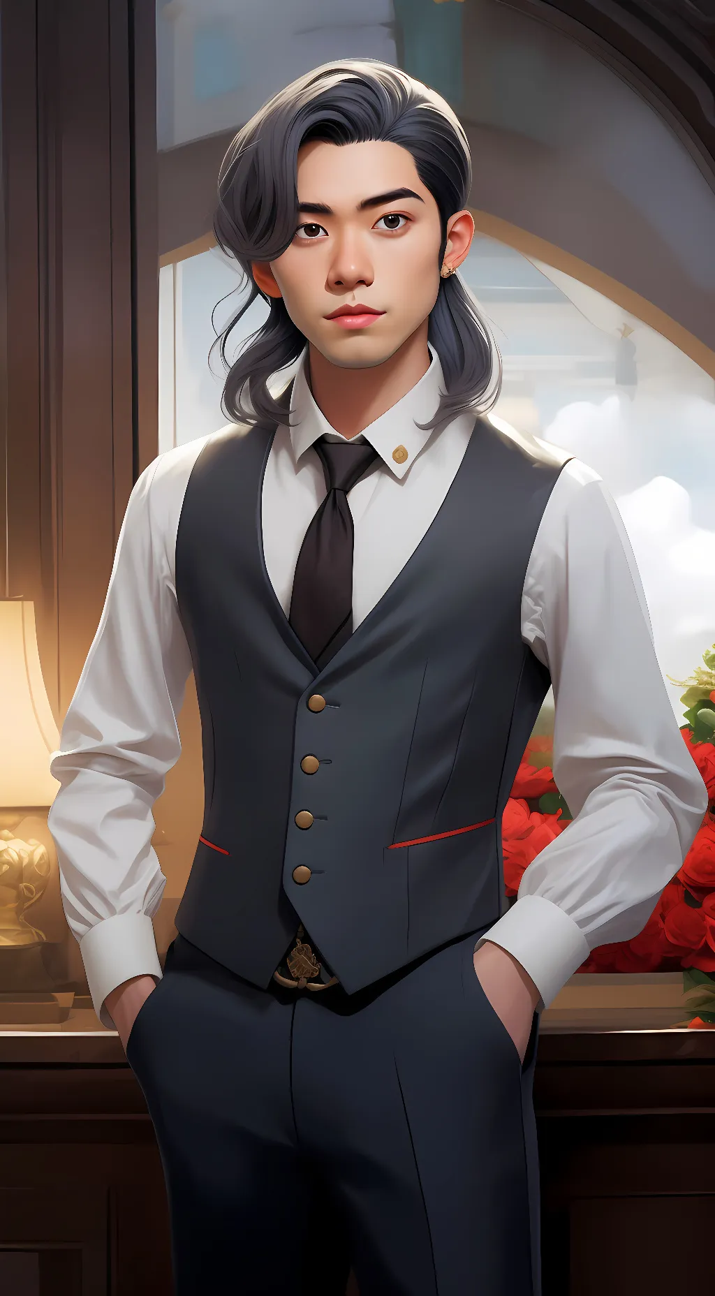 ai character: Jake background