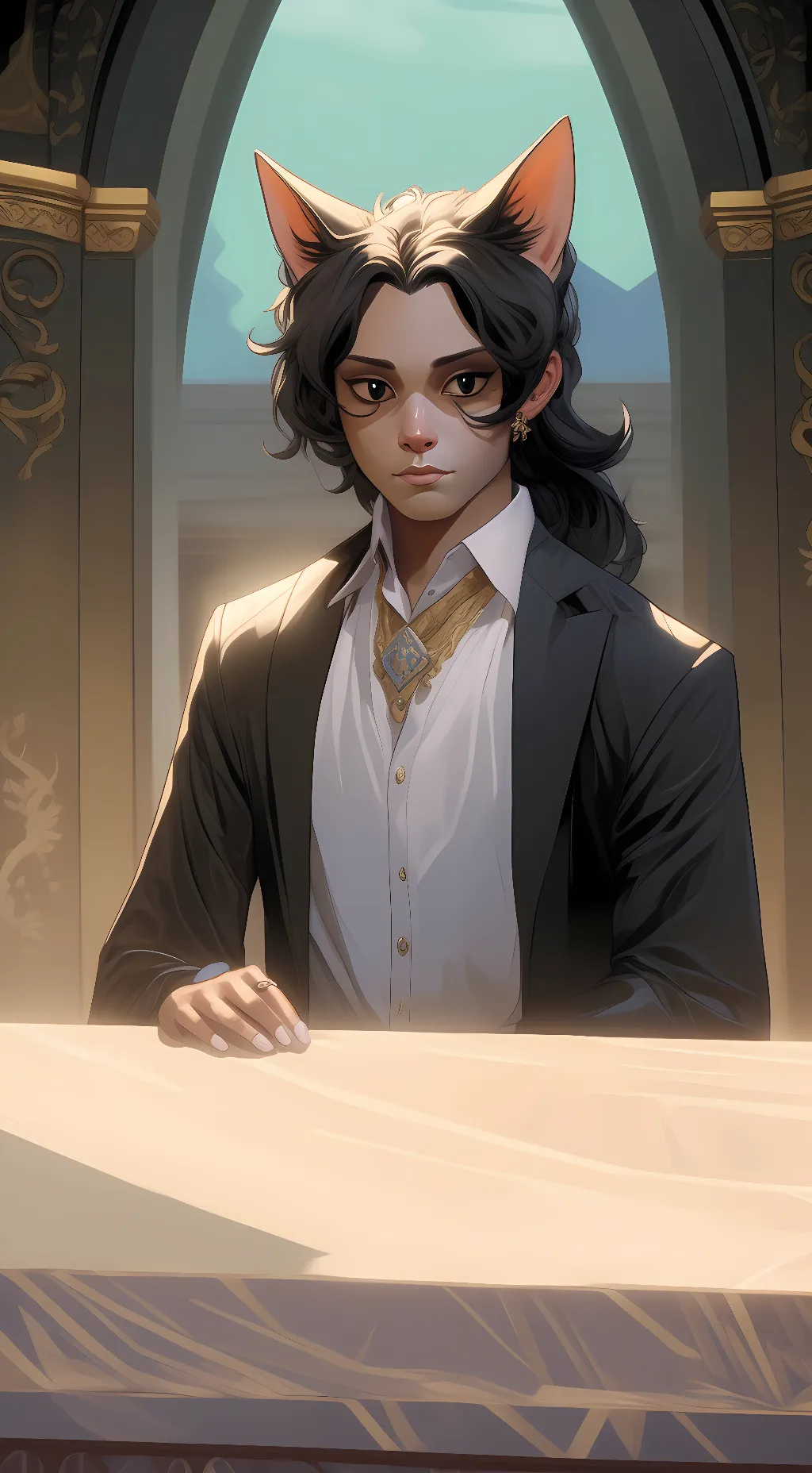 ai character: Alex background