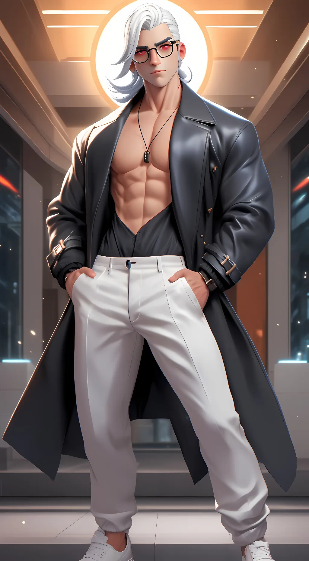 ai character: kado thorne background