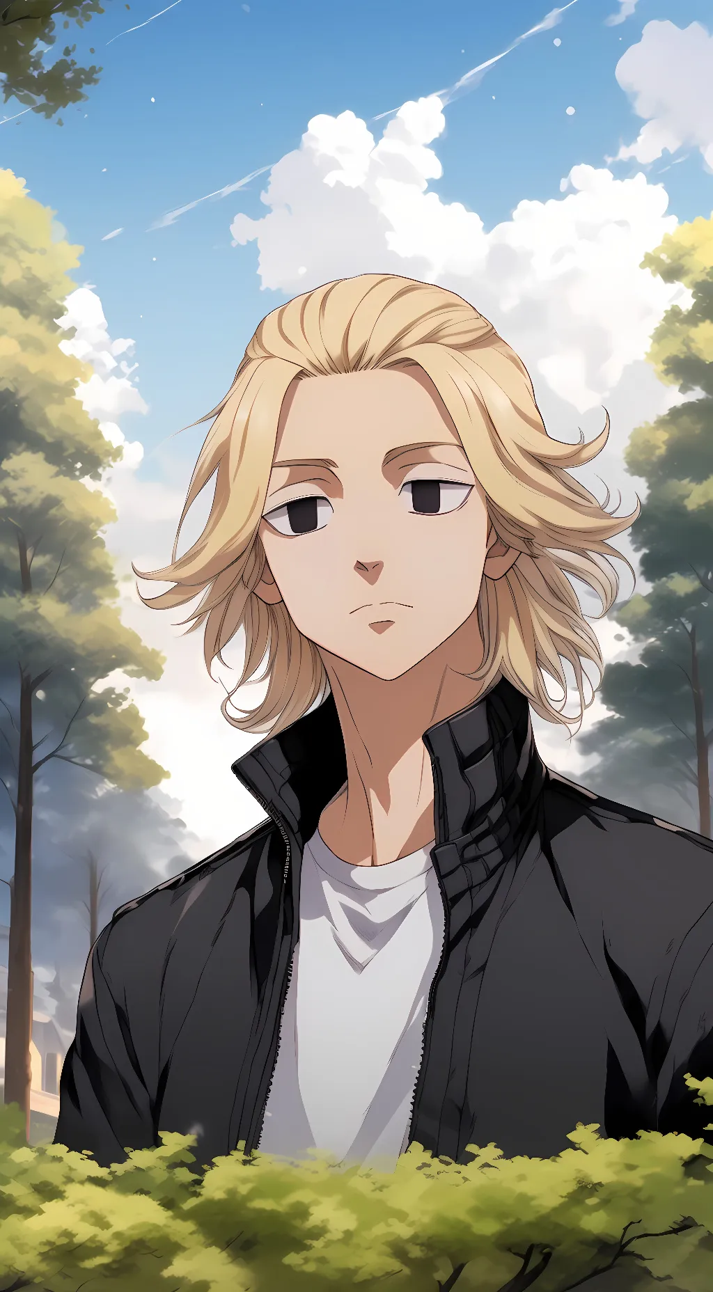 ai character: Manjiro Sano background