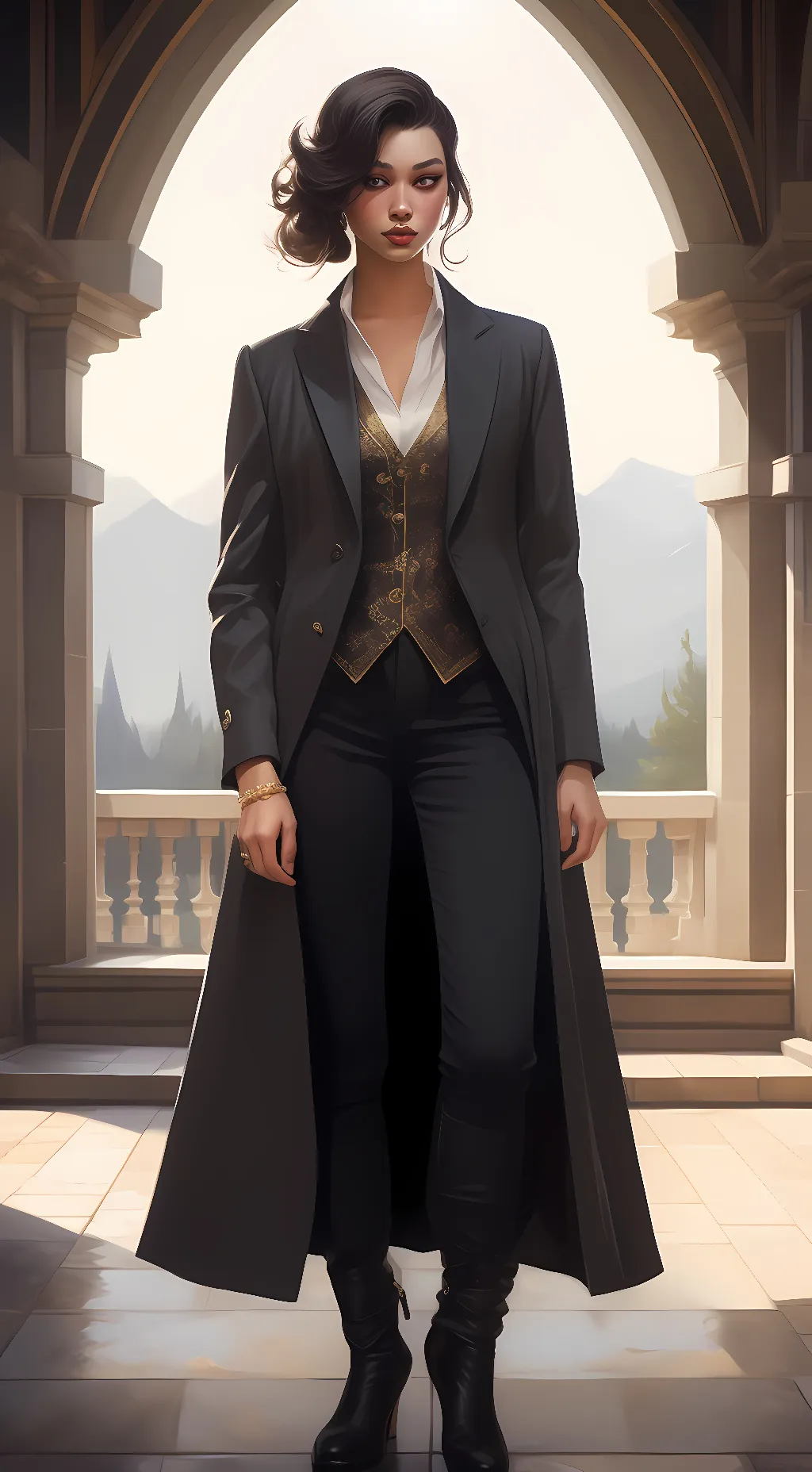 ai character: Evony background