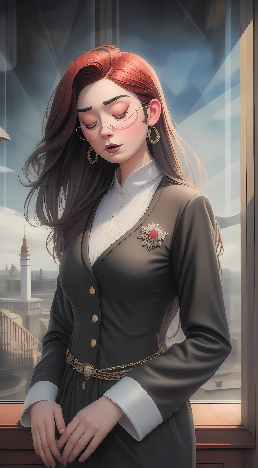 ai character: Ruby background