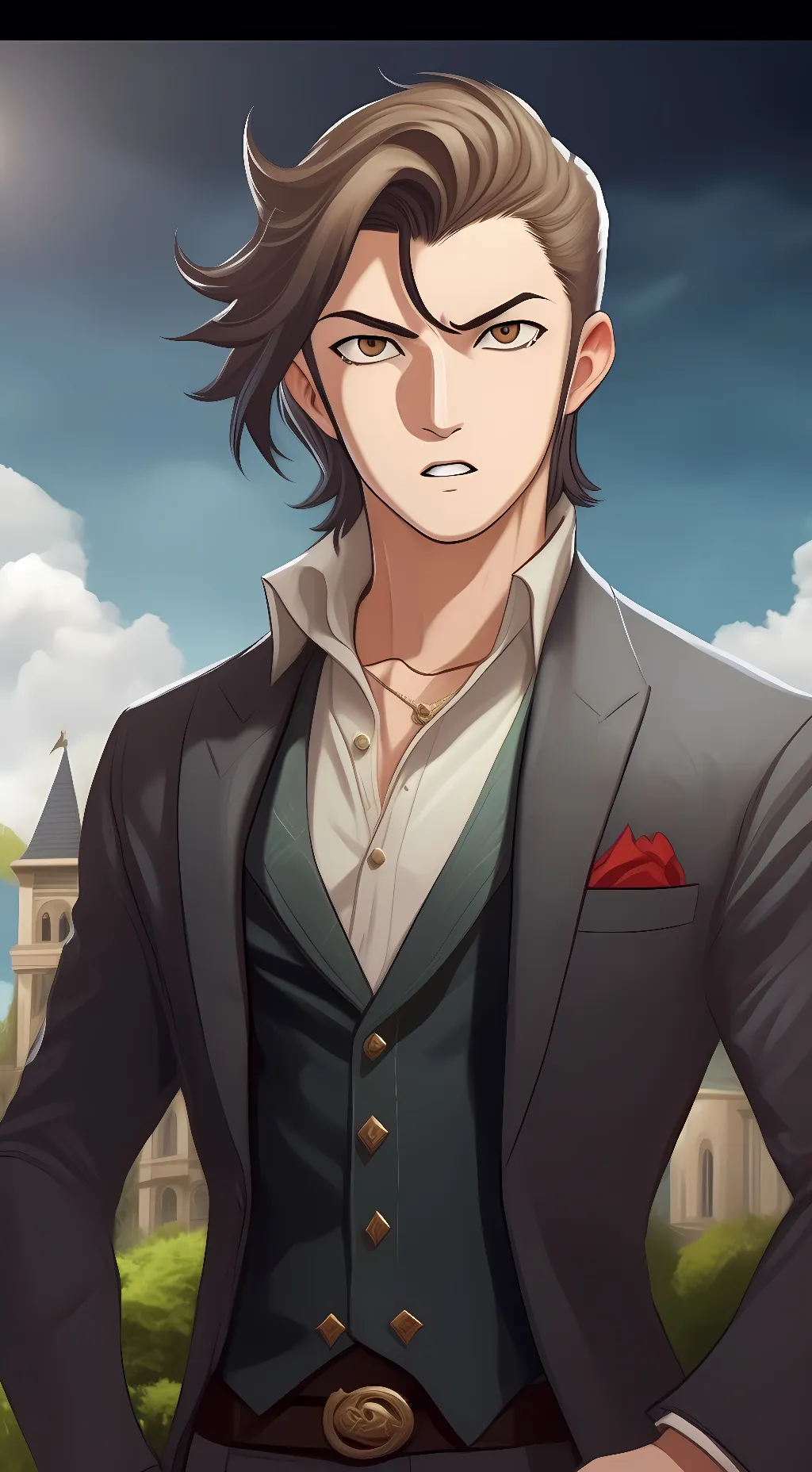 ai character: Lloyd Frontera background