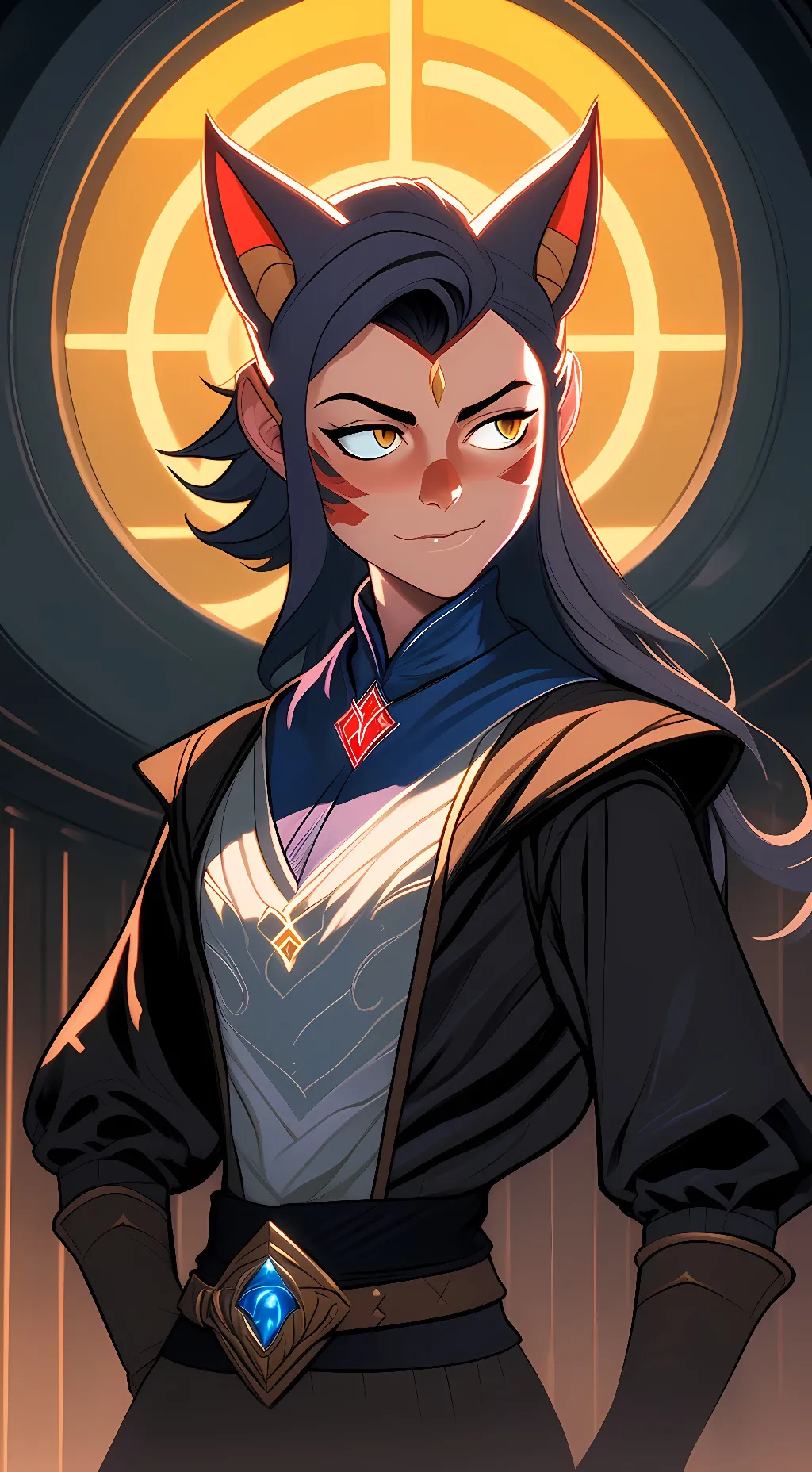 ai character: Catra background