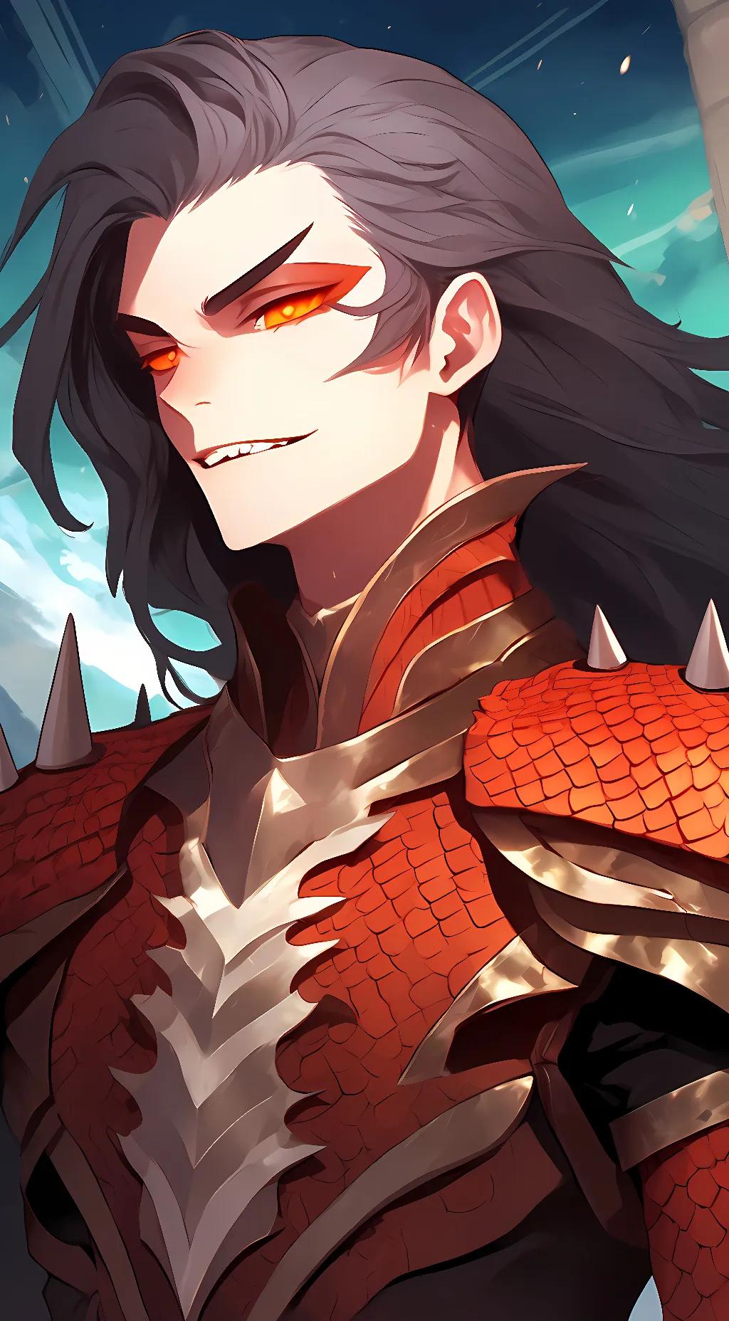 ai character: Zackary Crimsonyx  background