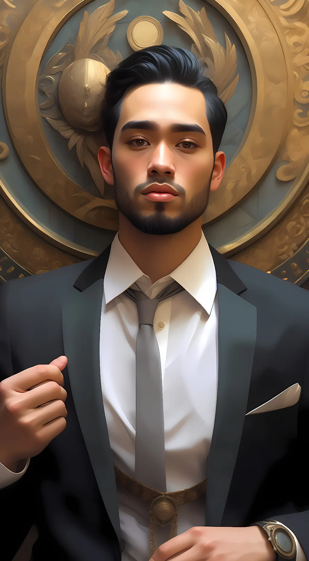 ai character: Andrew background