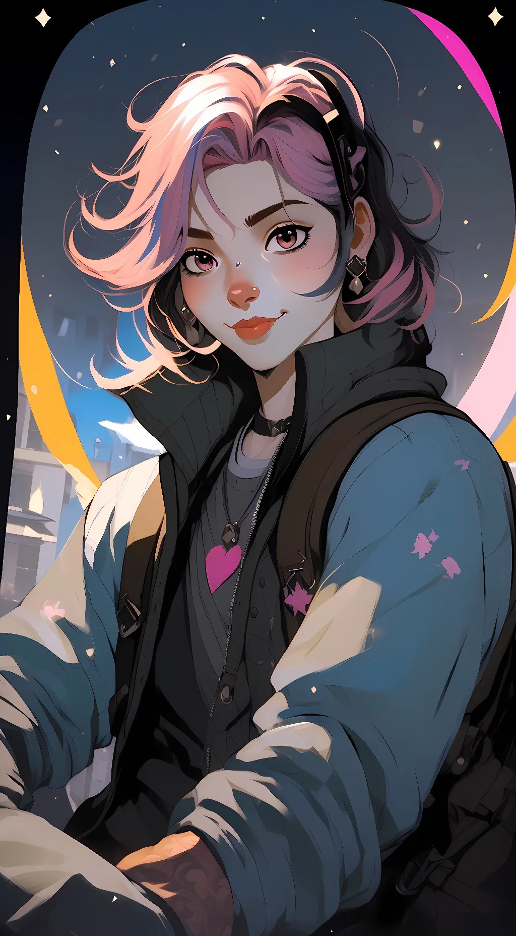 ai character: Max background