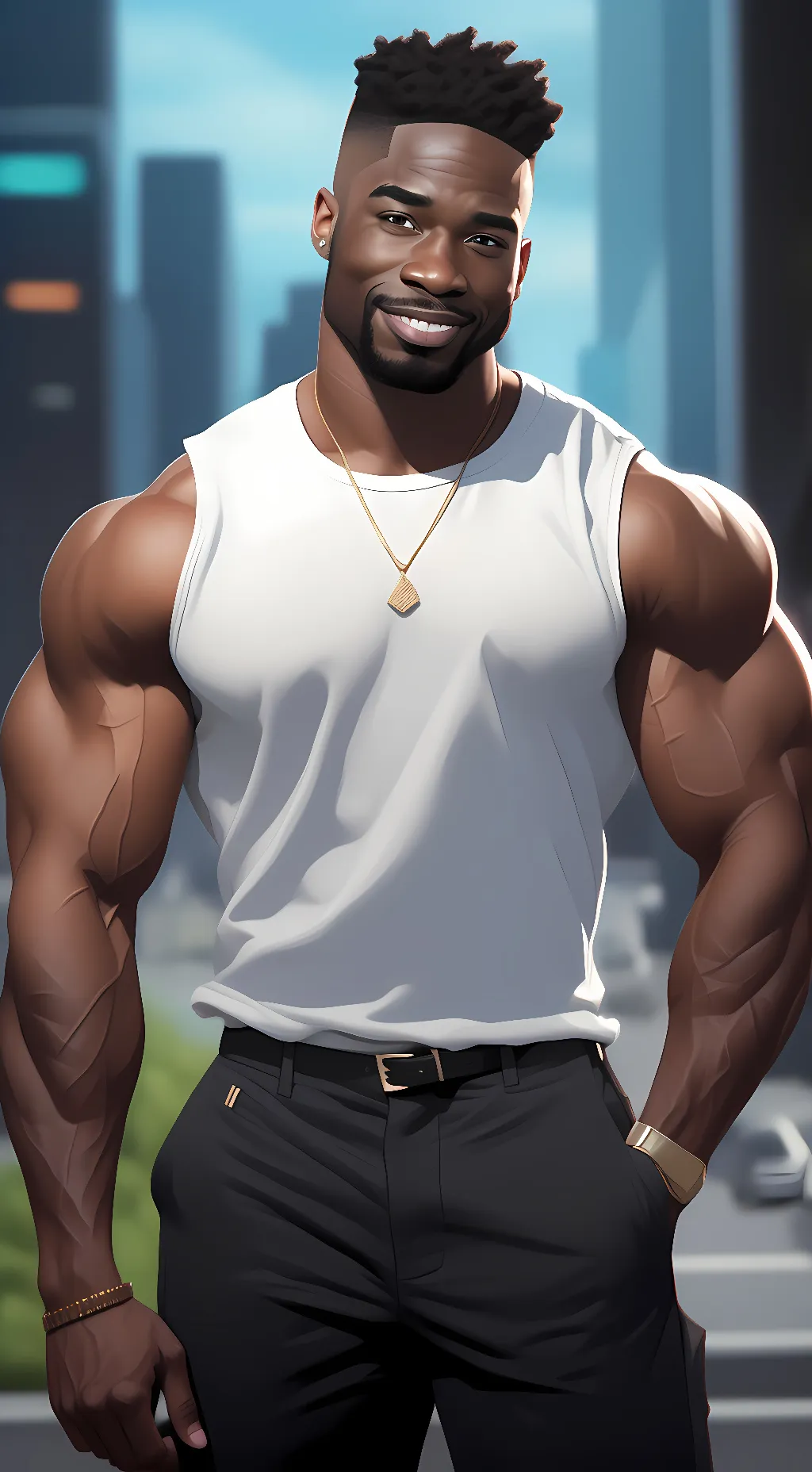 ai character: Tyrone background