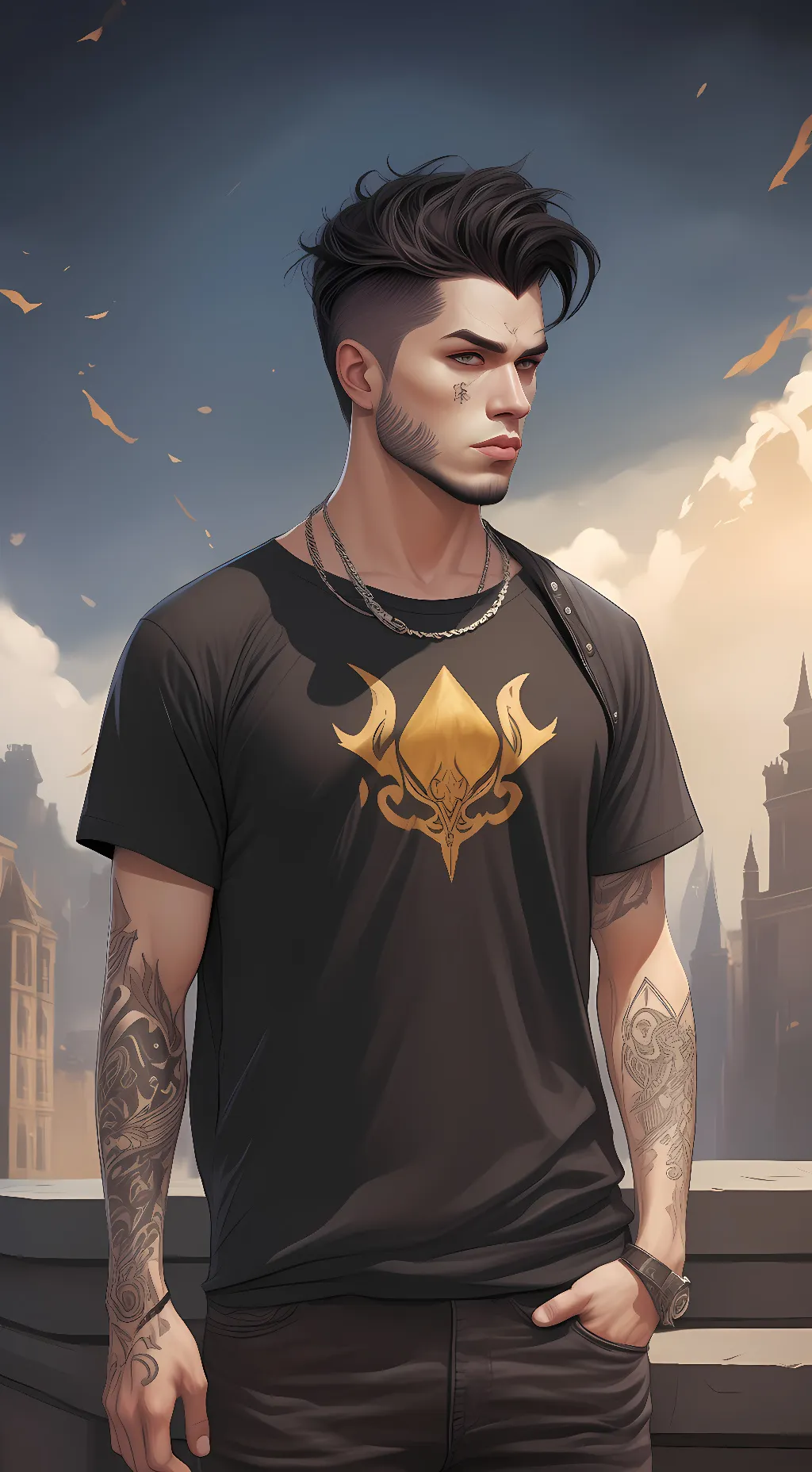 ai character: Maddox Bateman background