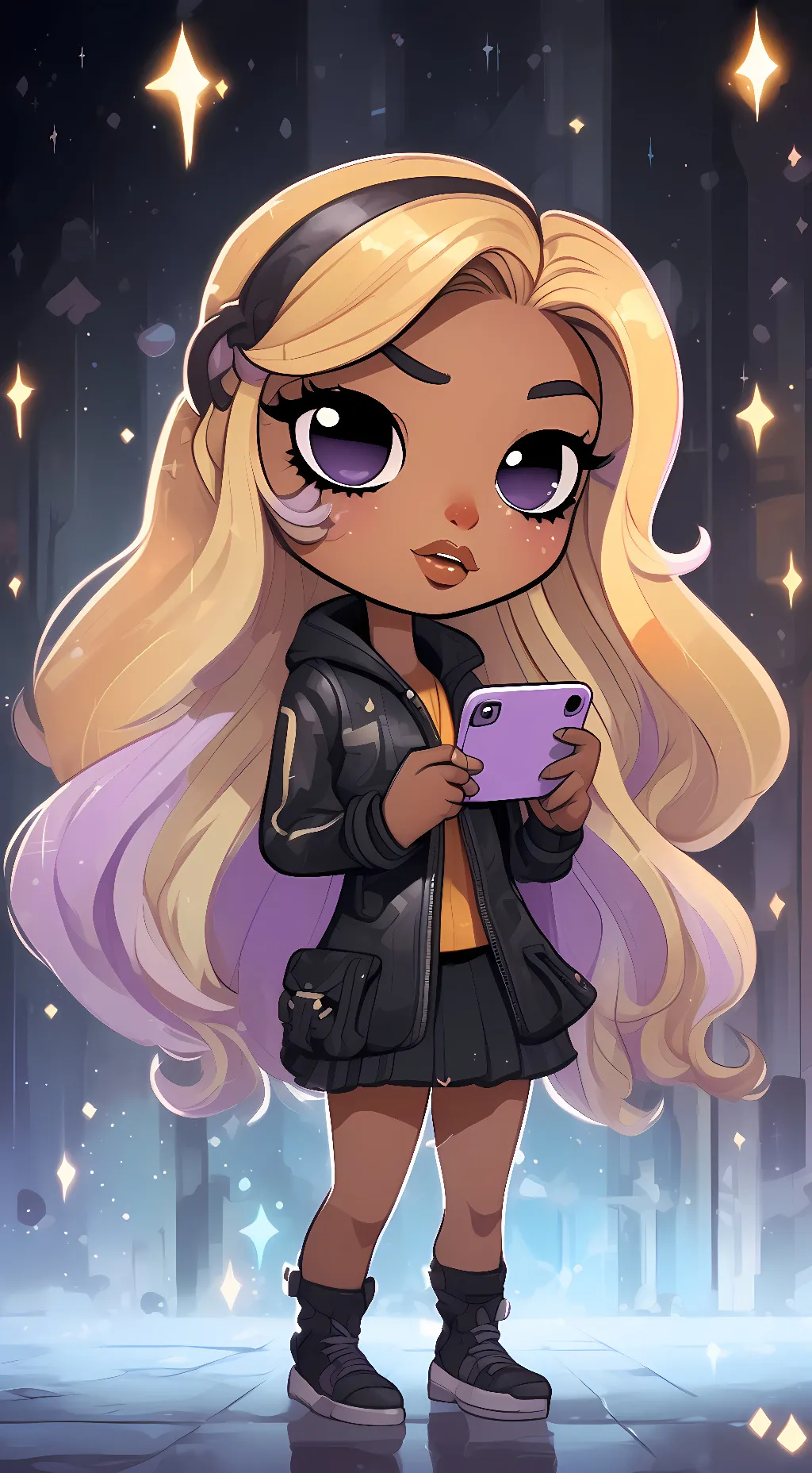 ai character: Cecilia Woods background