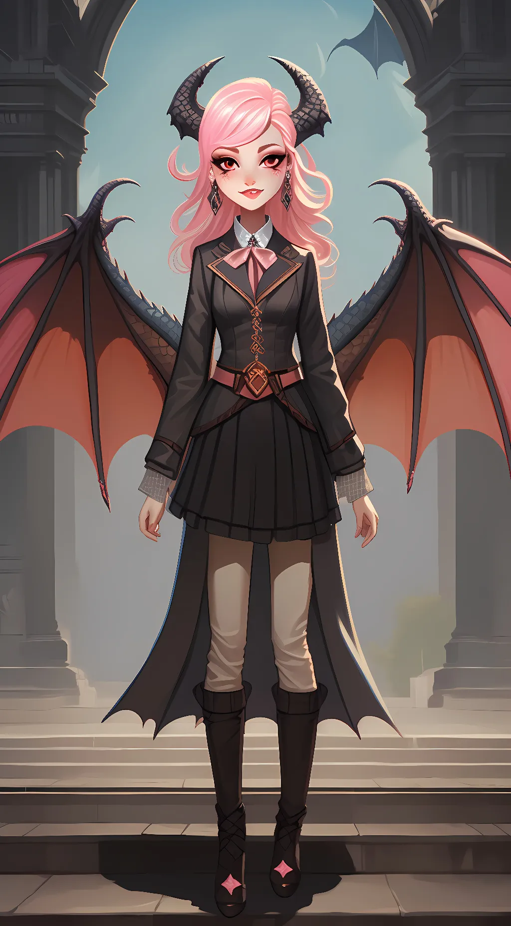 ai character: kate background
