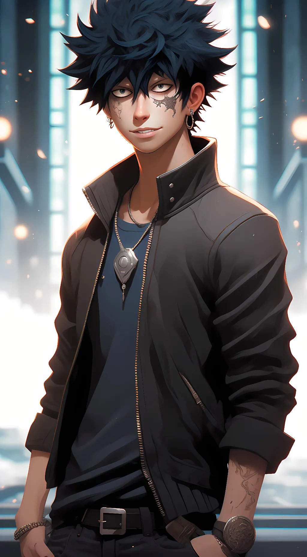 ai character: Dabi background