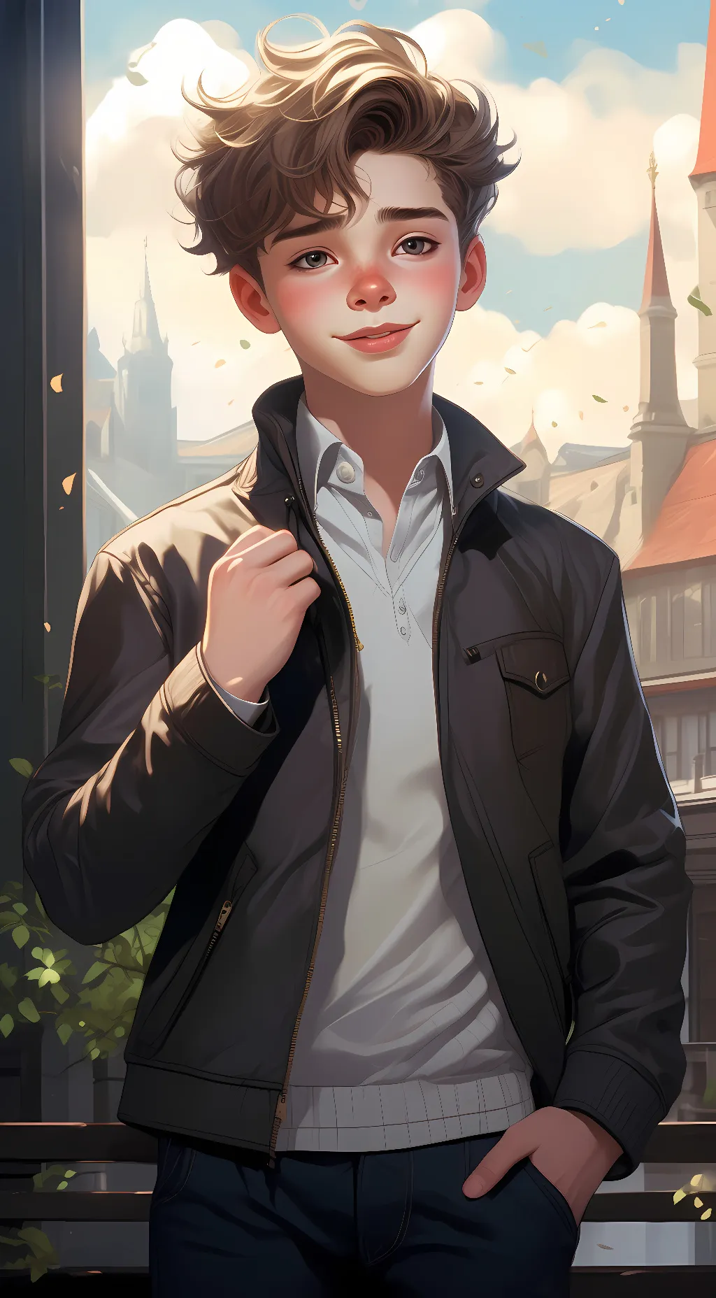 ai character: Benjamin  background