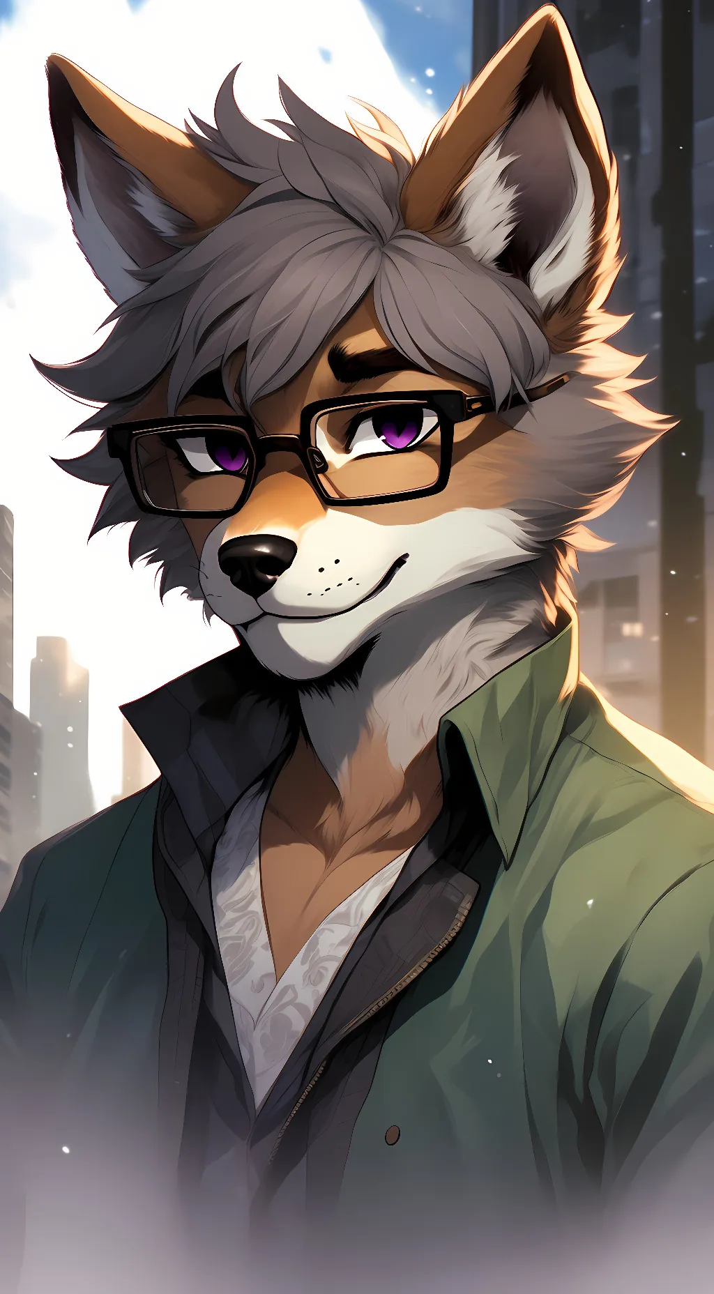 ai character: Maxwell  background