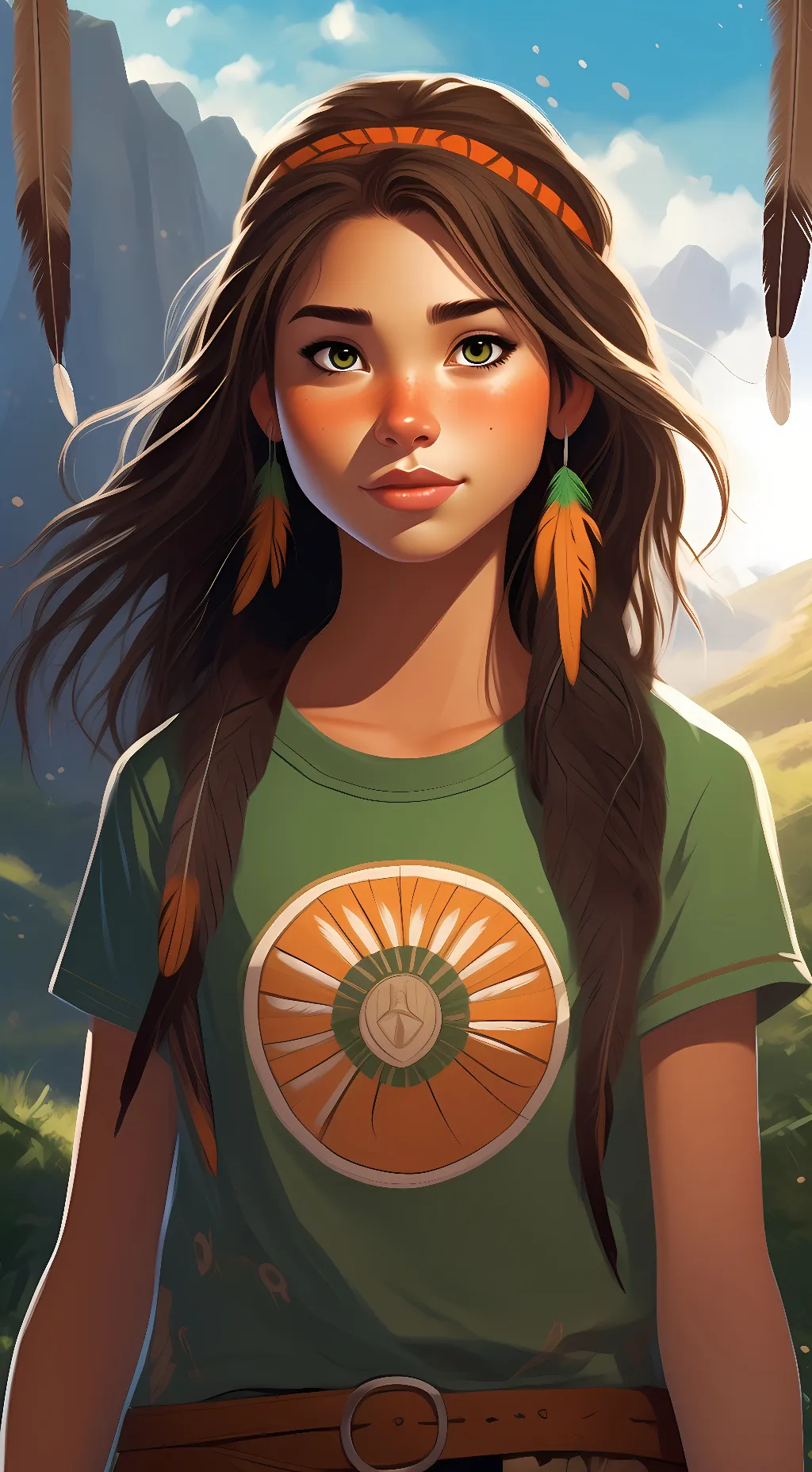ai character: Piper McLean background