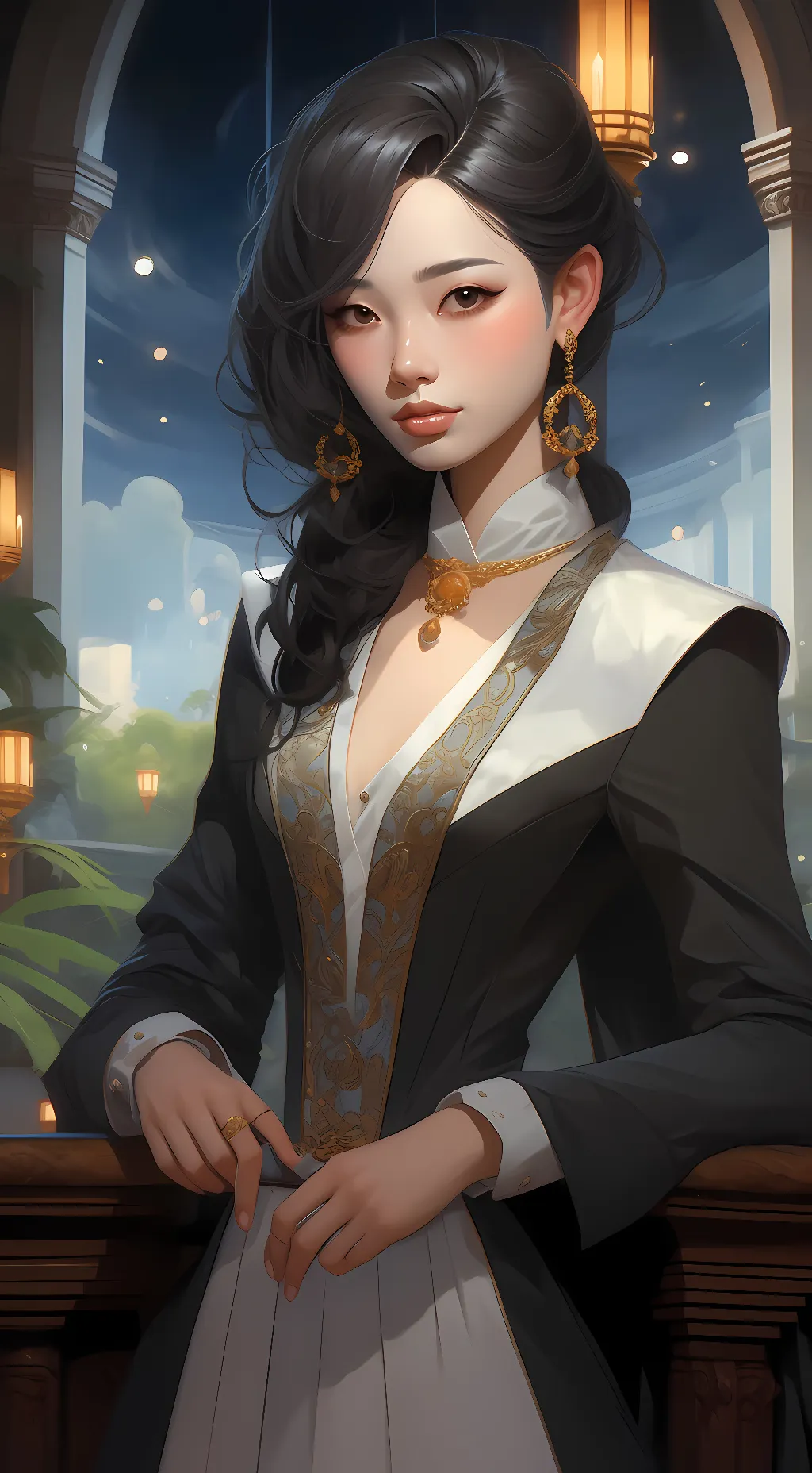 ai character: Kyla background
