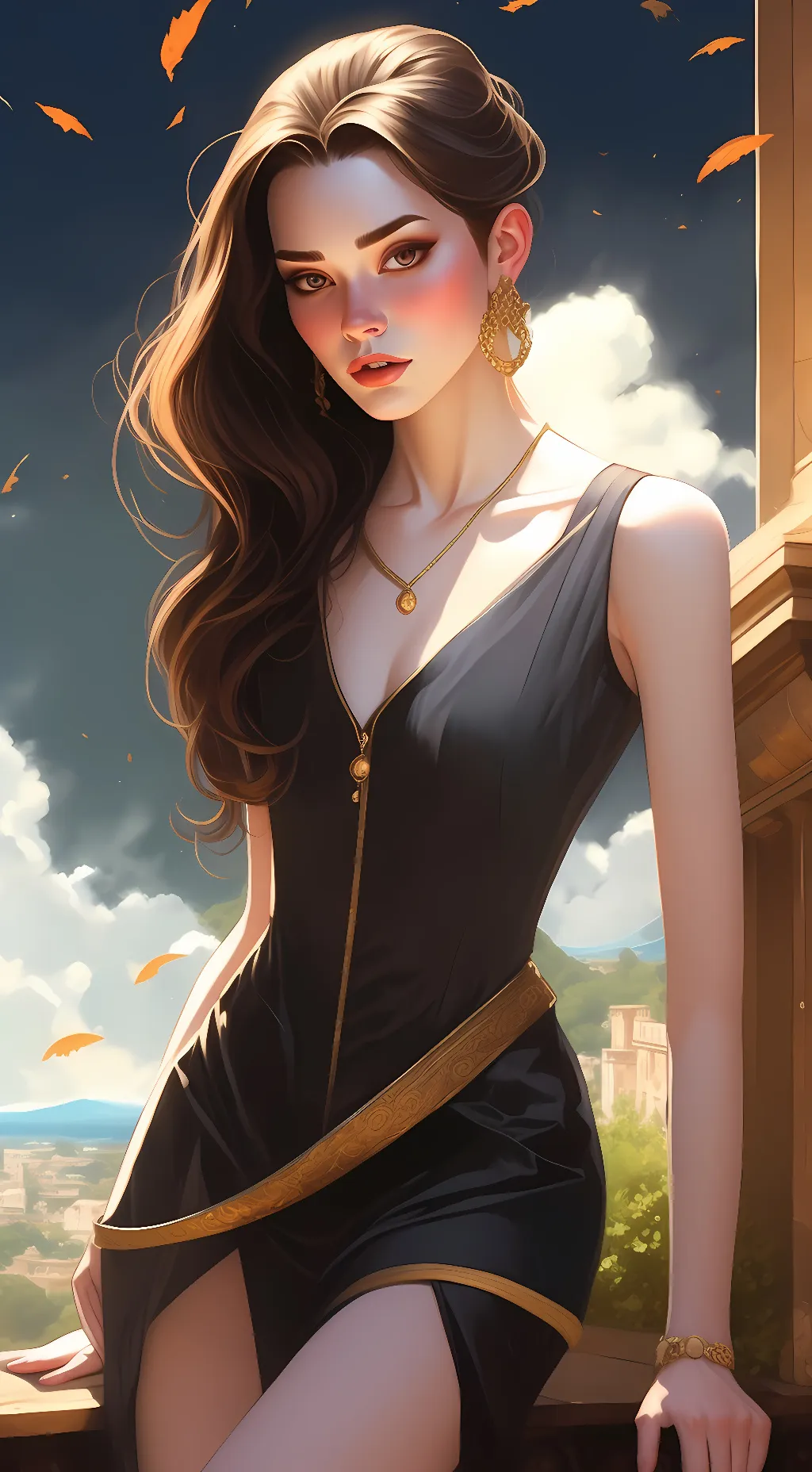 ai character: ... background