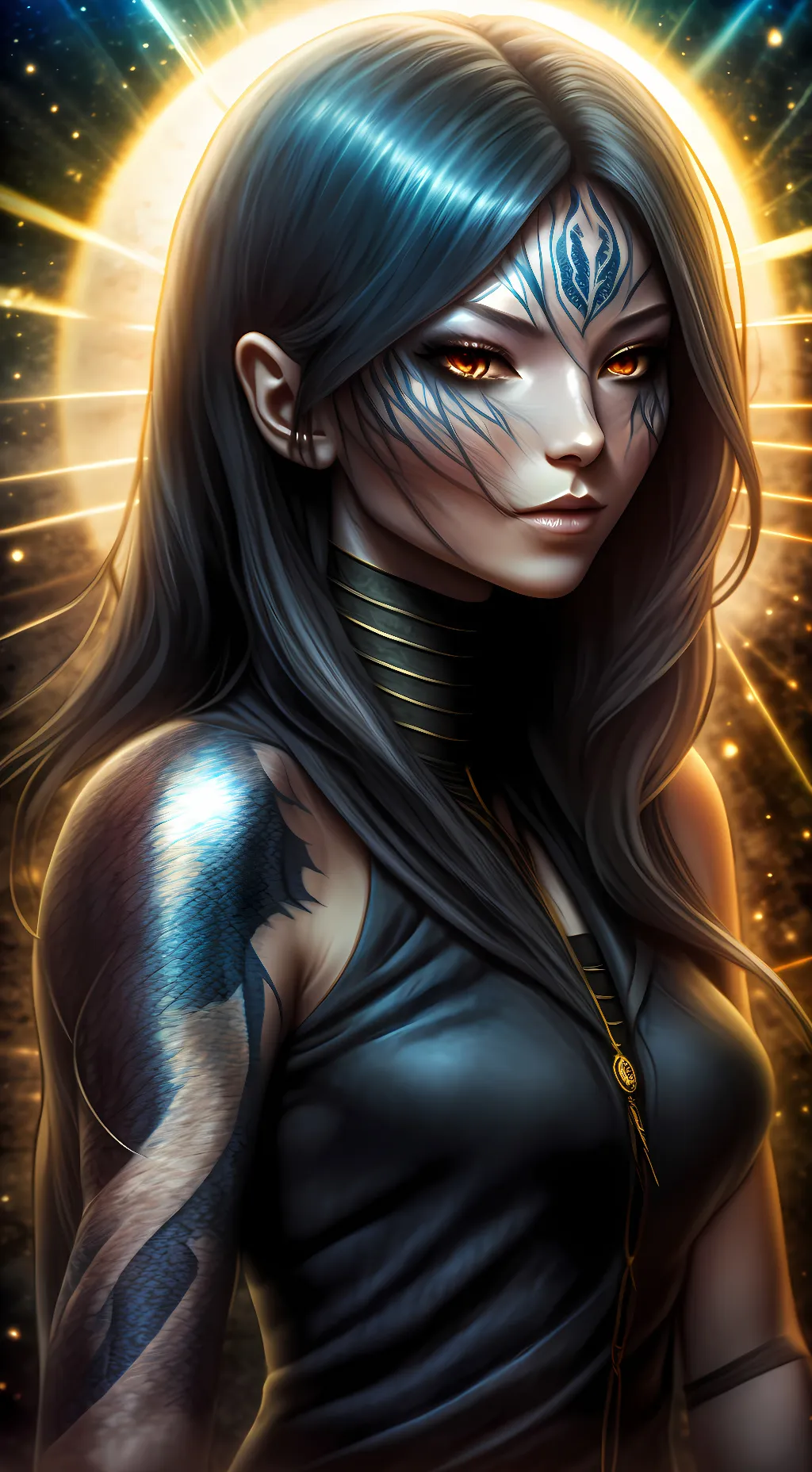 ai character: Luna Daniels background