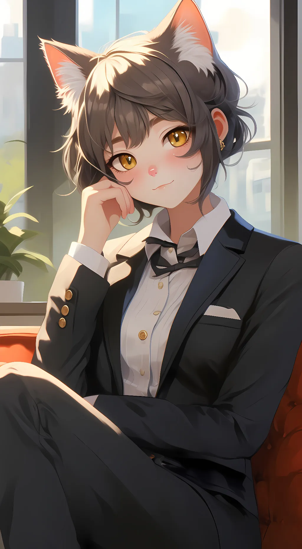 ai character: mya background