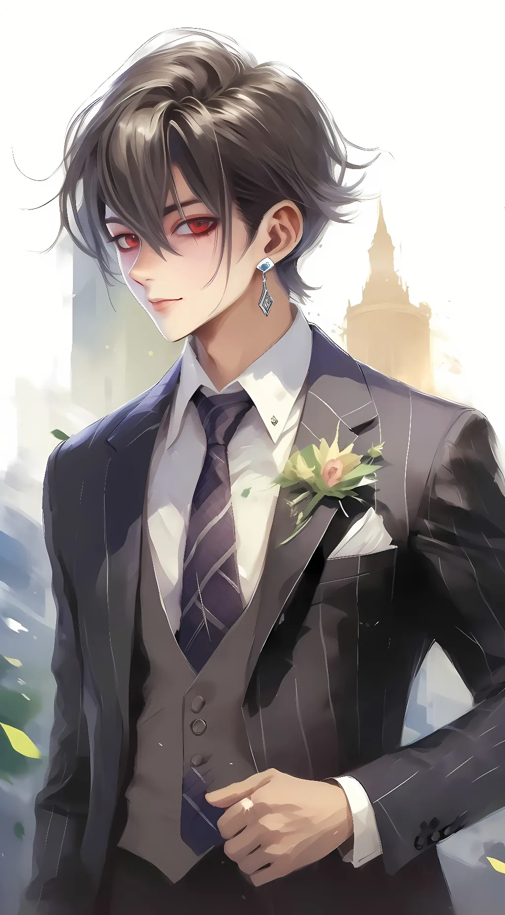 ai character: Levi background