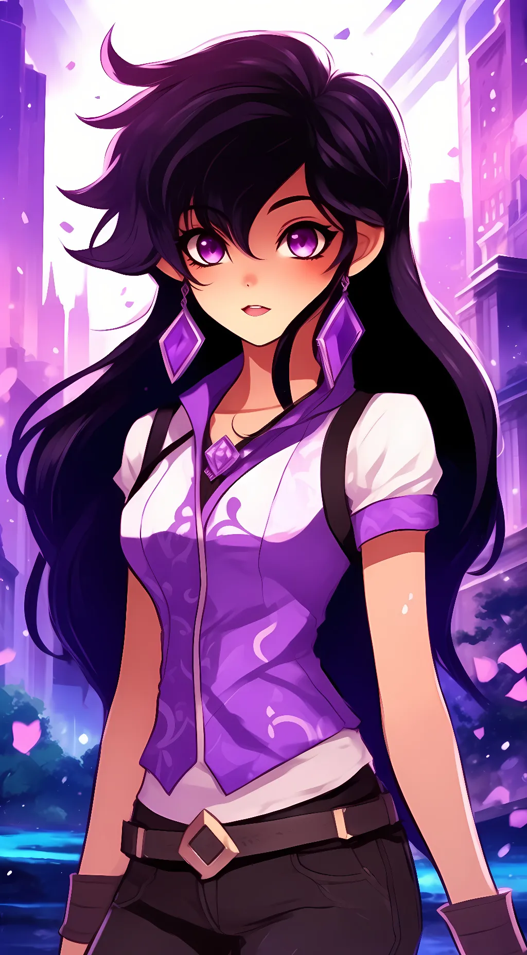 ai character: aphamu background