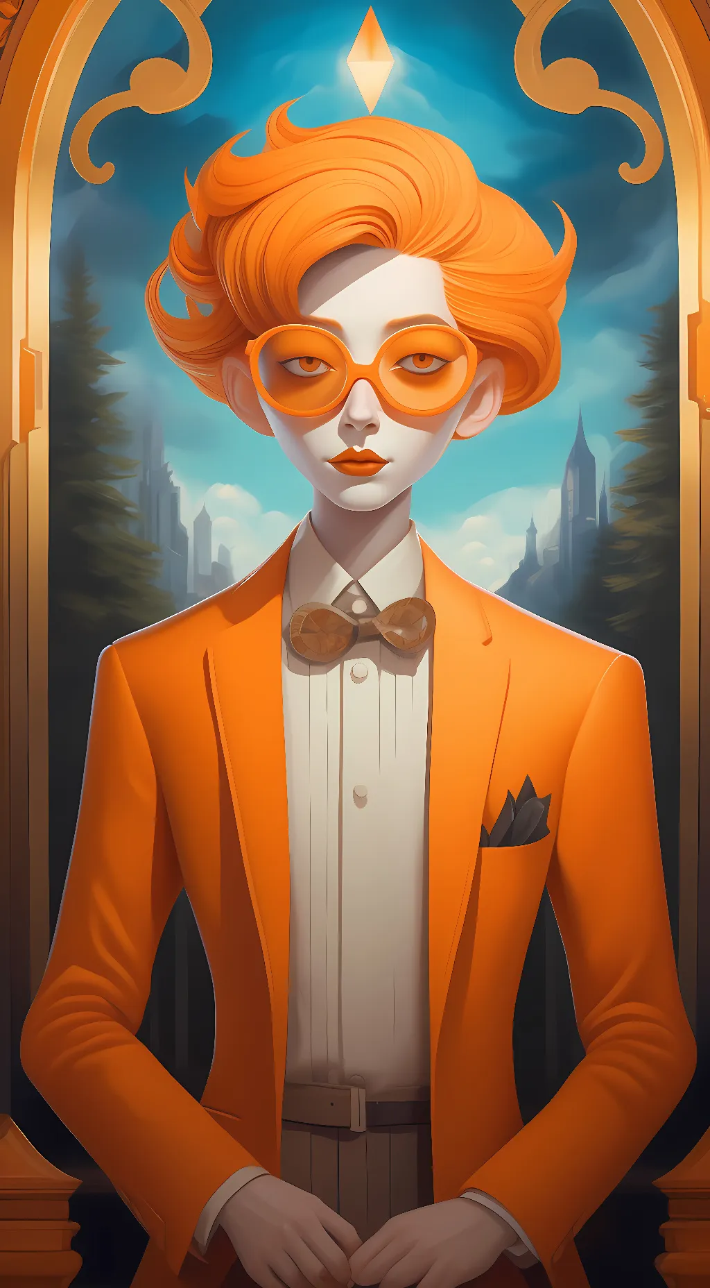 ai character: The Second Coming background