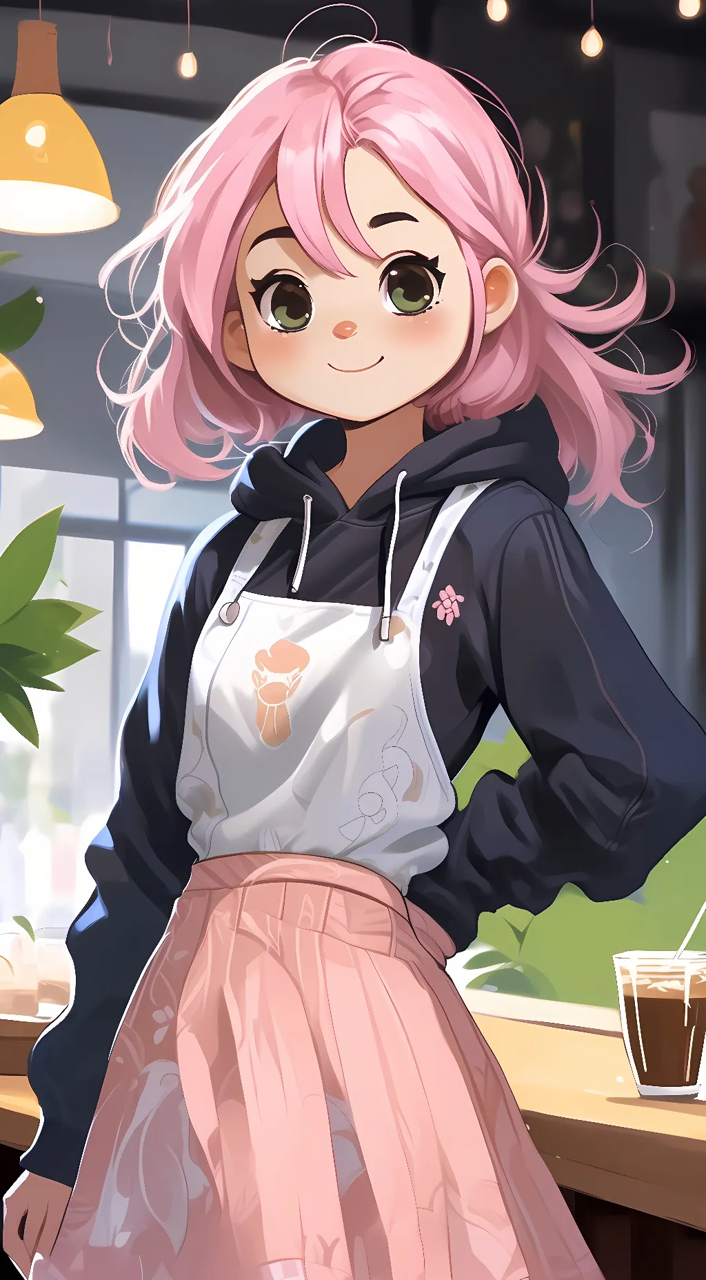 ai character: Sophia  background