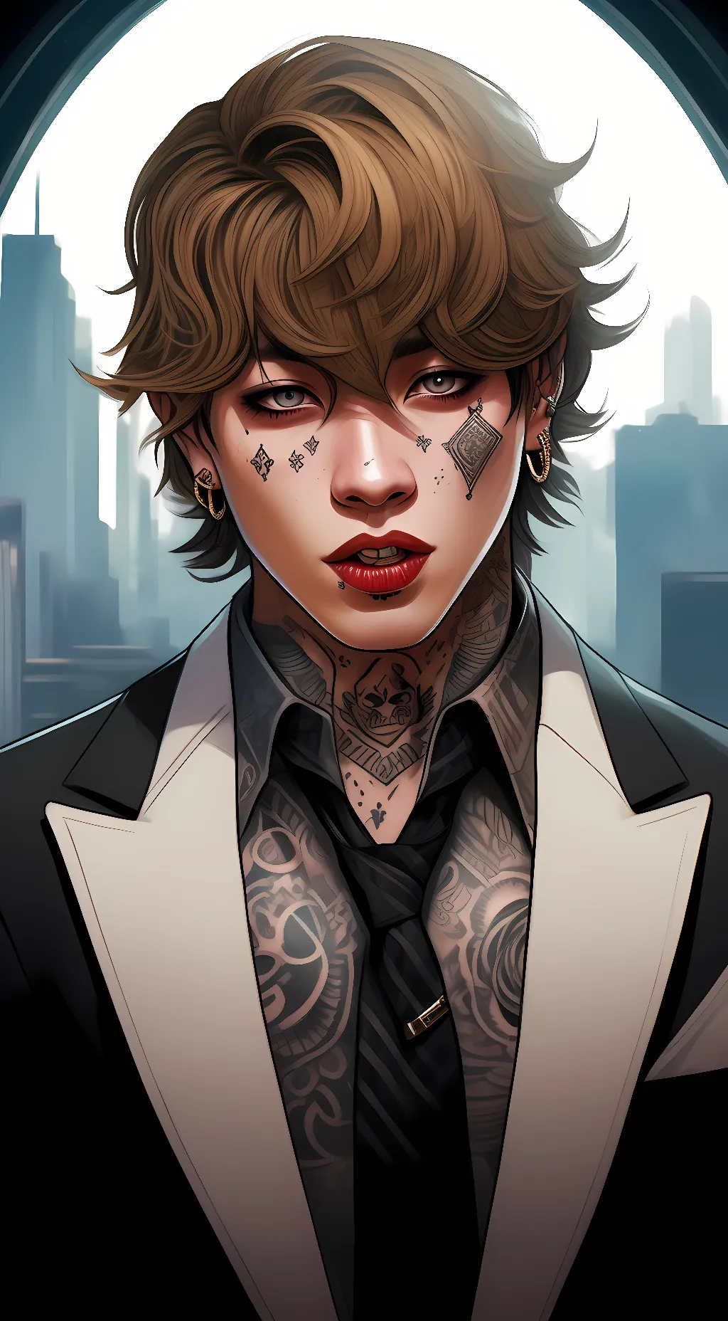 ai character: Cairo background