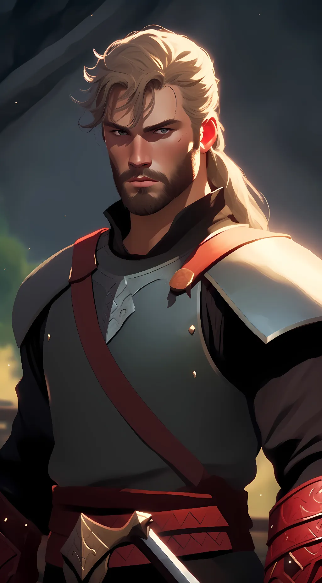 ai character: Trines Ragnarson background
