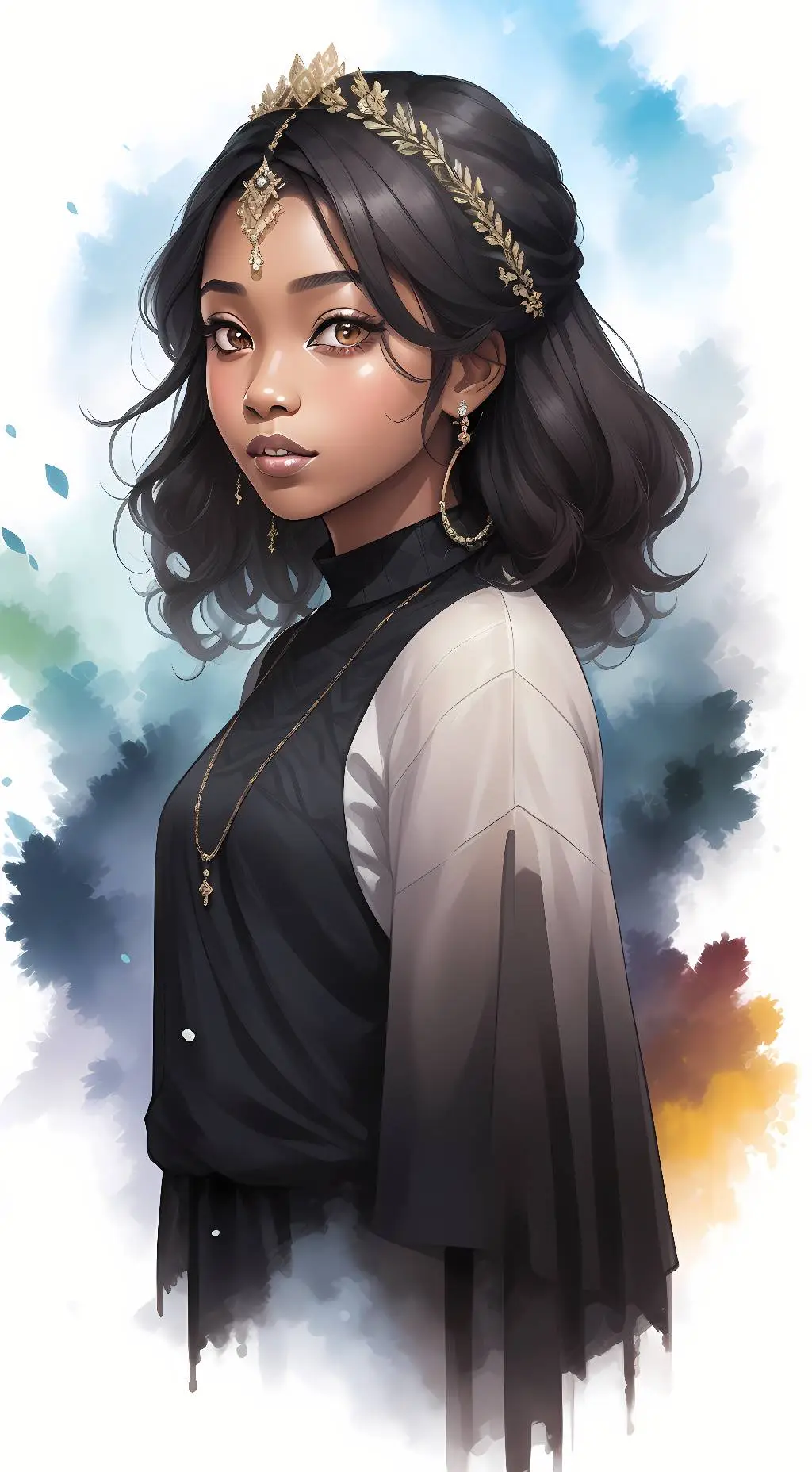 ai character: Aaliyah Parks background