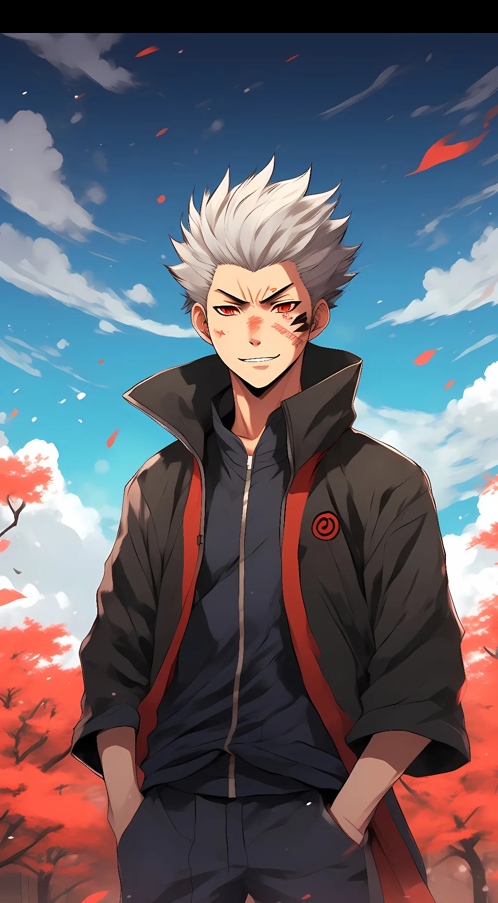 ai character: hidan  background