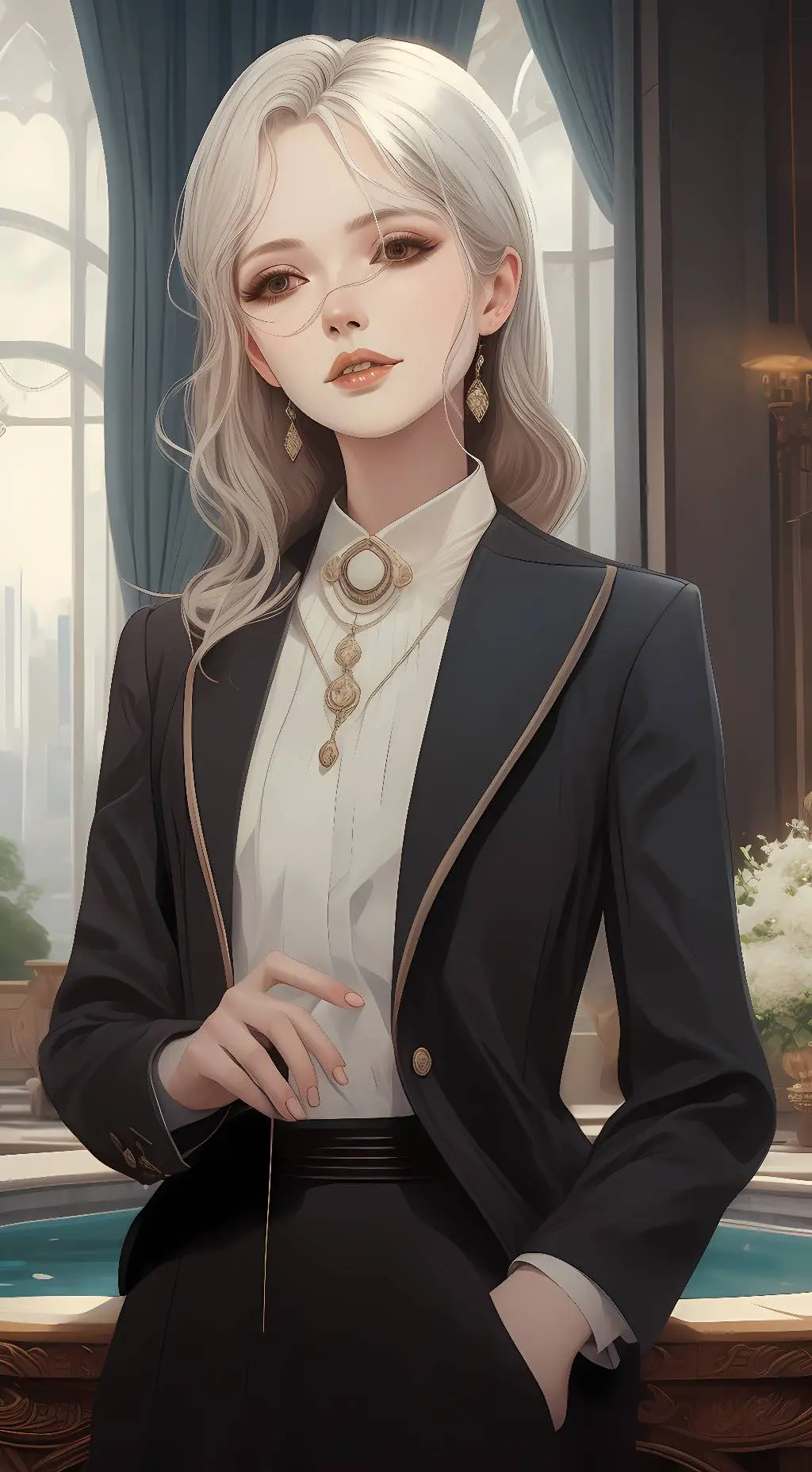 ai character: Polaris background