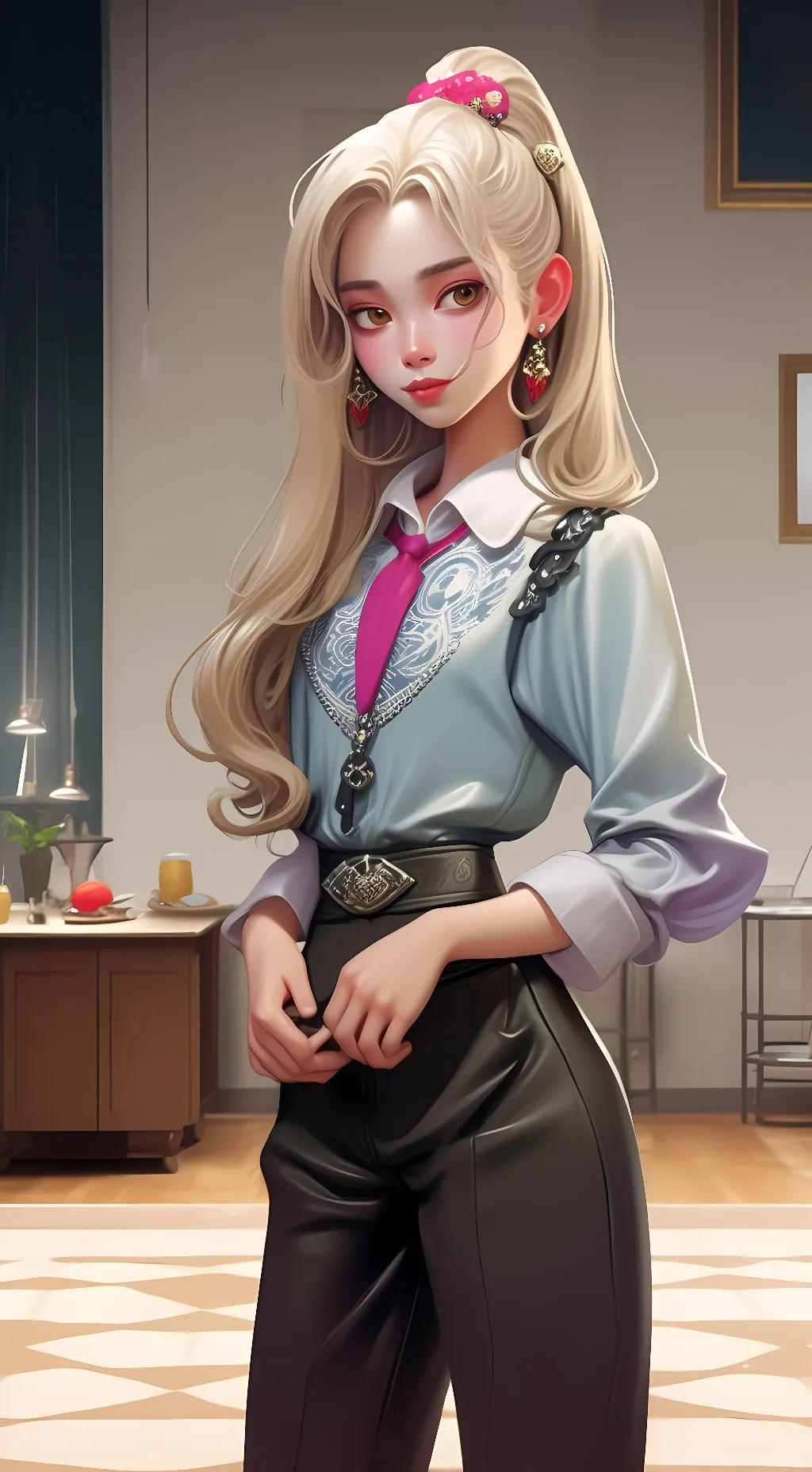 ai character: Jenny croft background