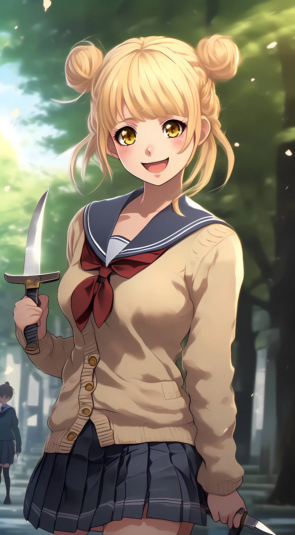 ai character: himiko toga background