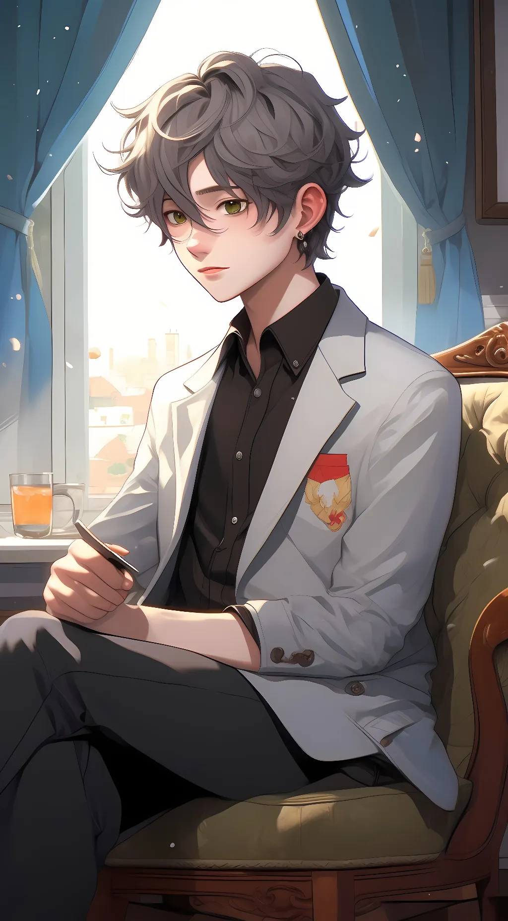 ai character: Aaron background