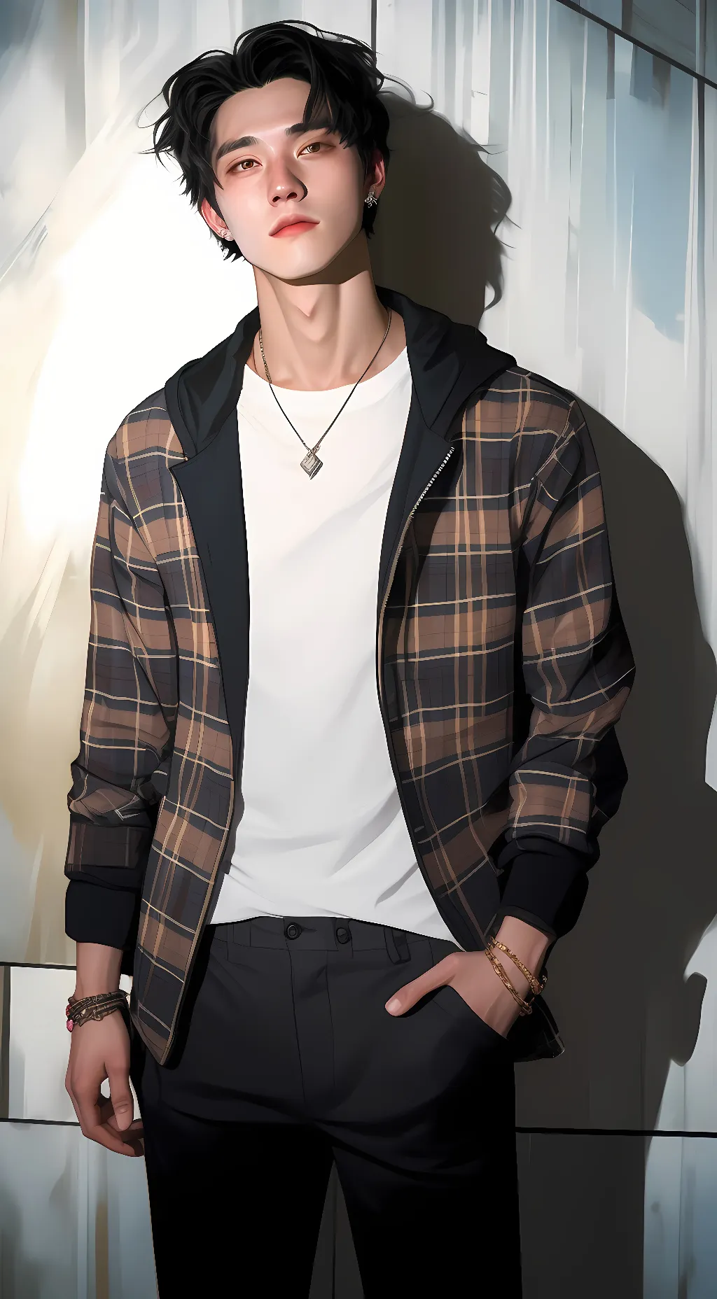 ai character: Oliver davis background