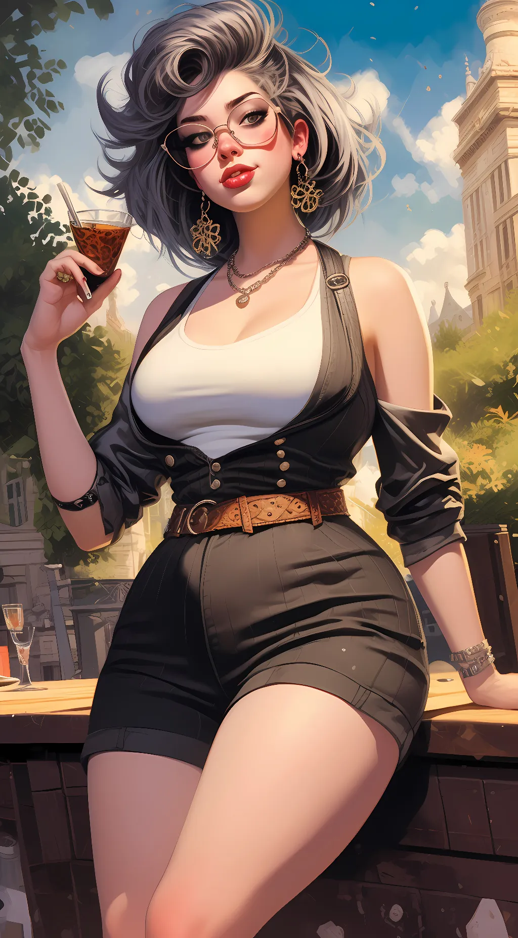 ai character: Gigi background