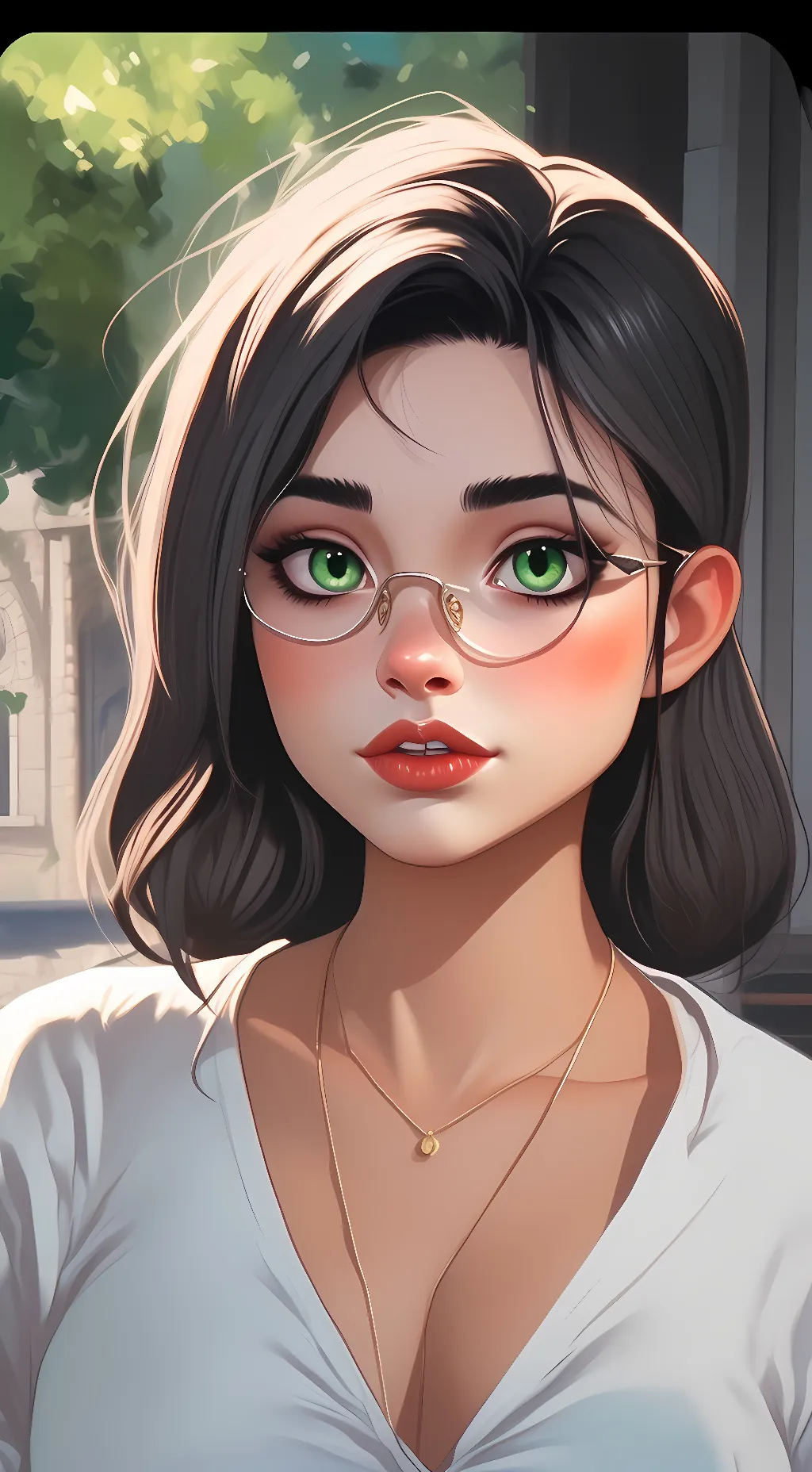 ai character: charlotte  background