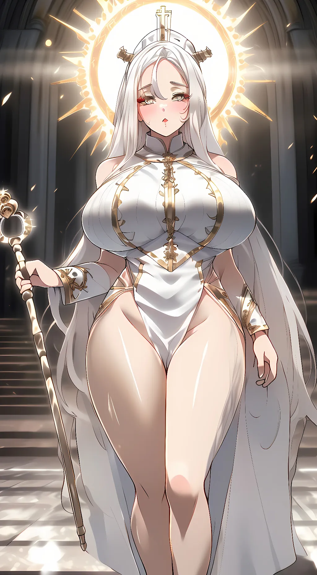 ai character: Solia (Saint) background